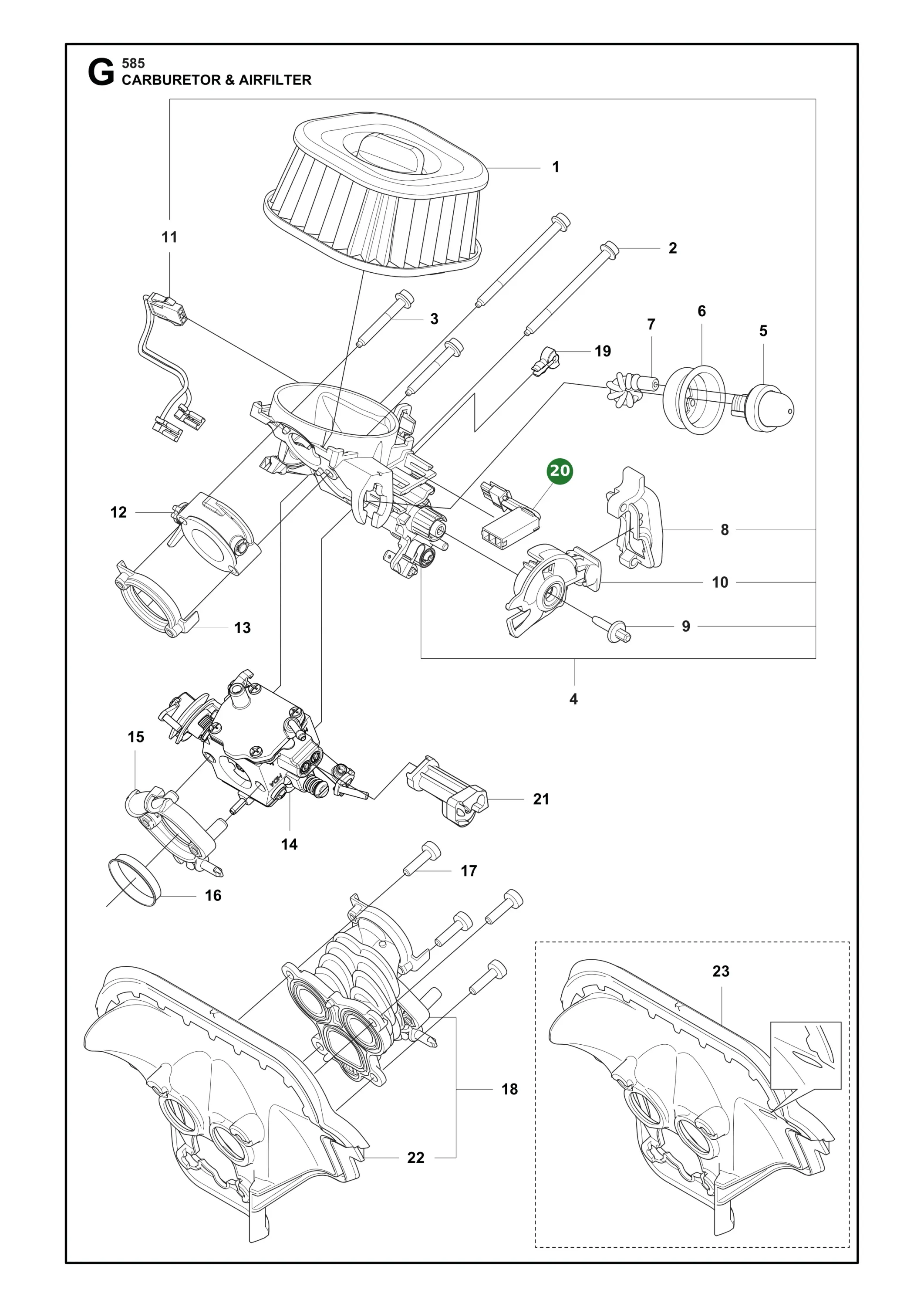Position im Ersatzteilkatalog
