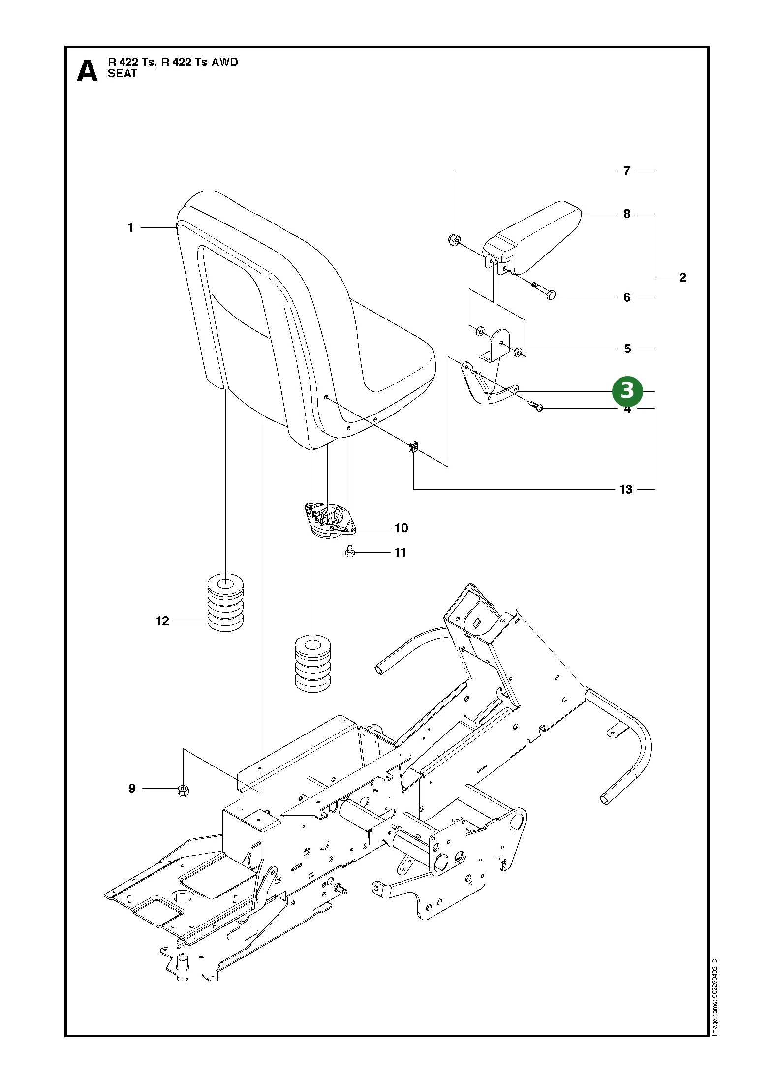 Position im Ersatzteilkatalog