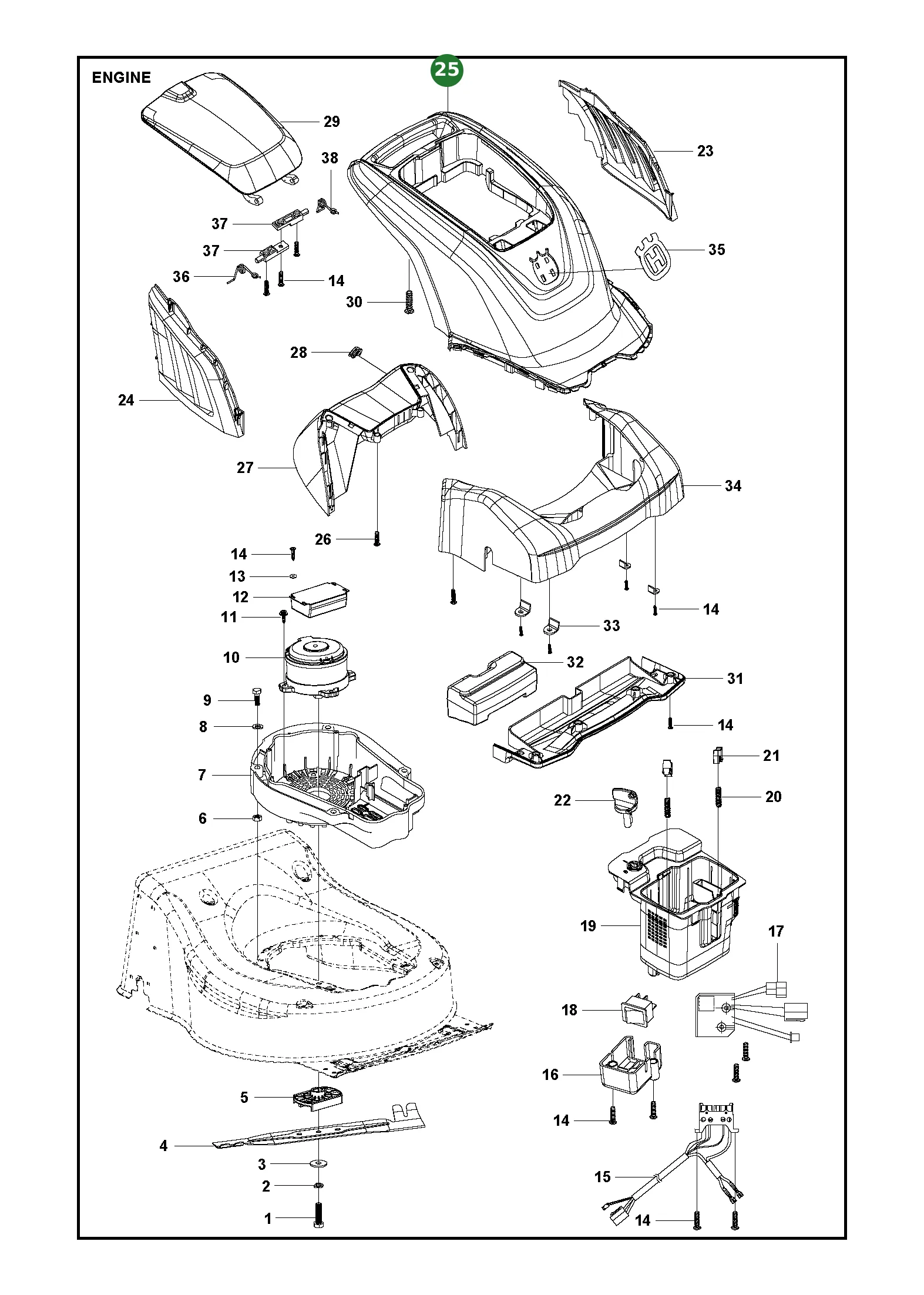 Position im Ersatzteilkatalog