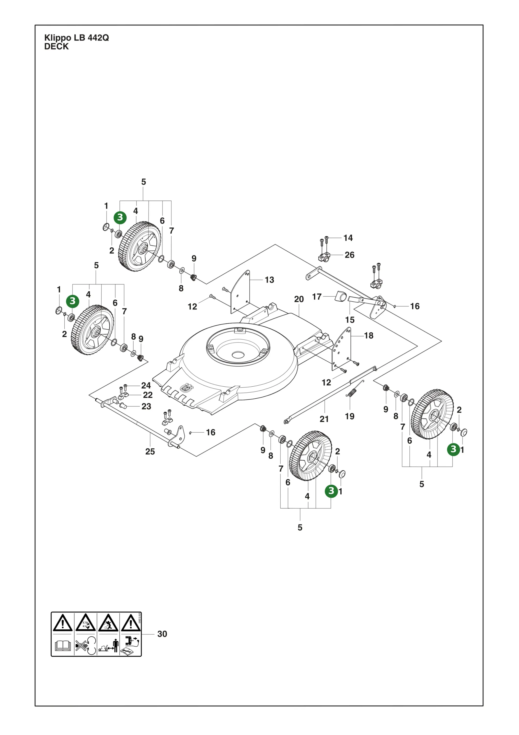 Position im Ersatzteilkatalog