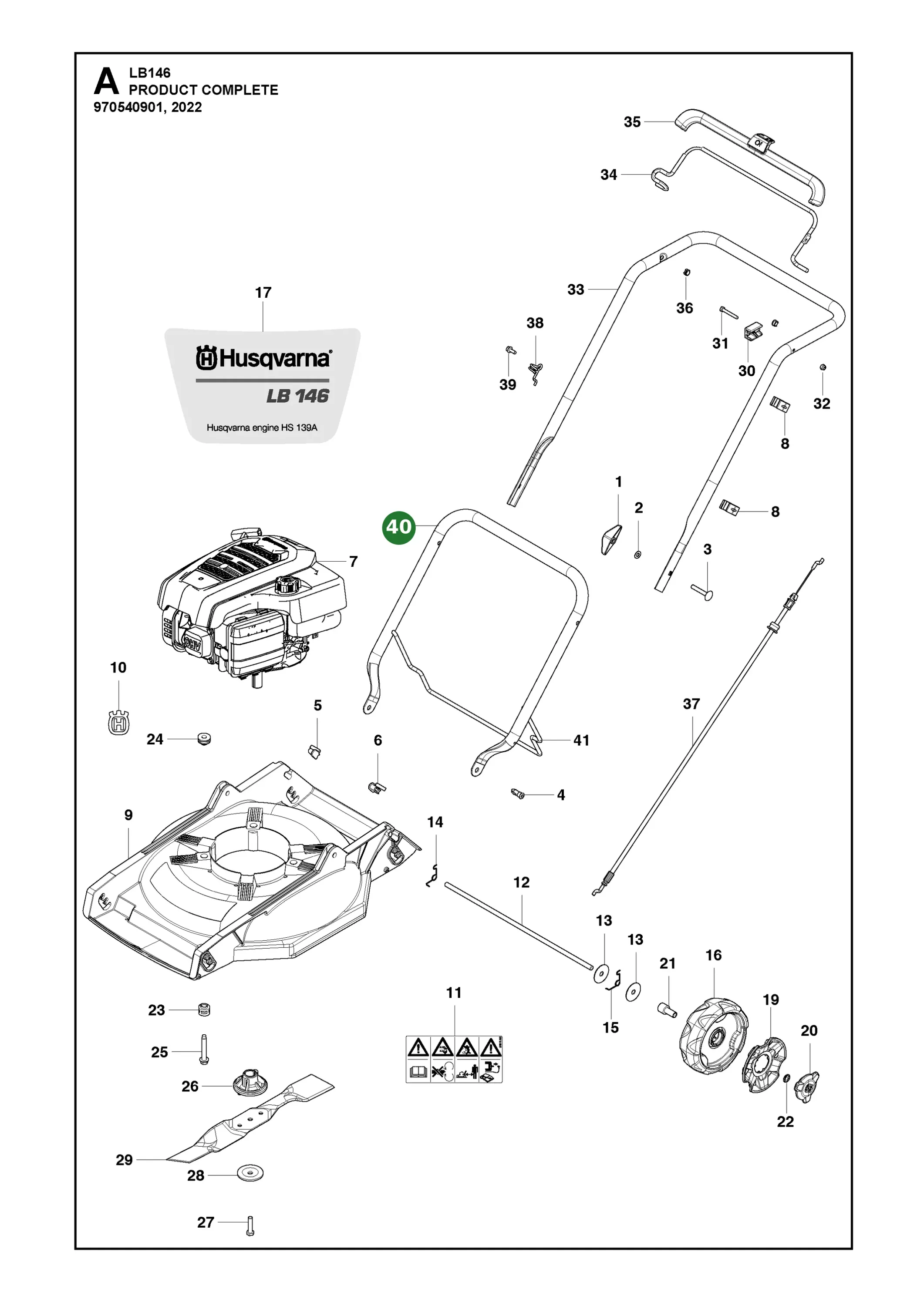 Position im Ersatzteilkatalog