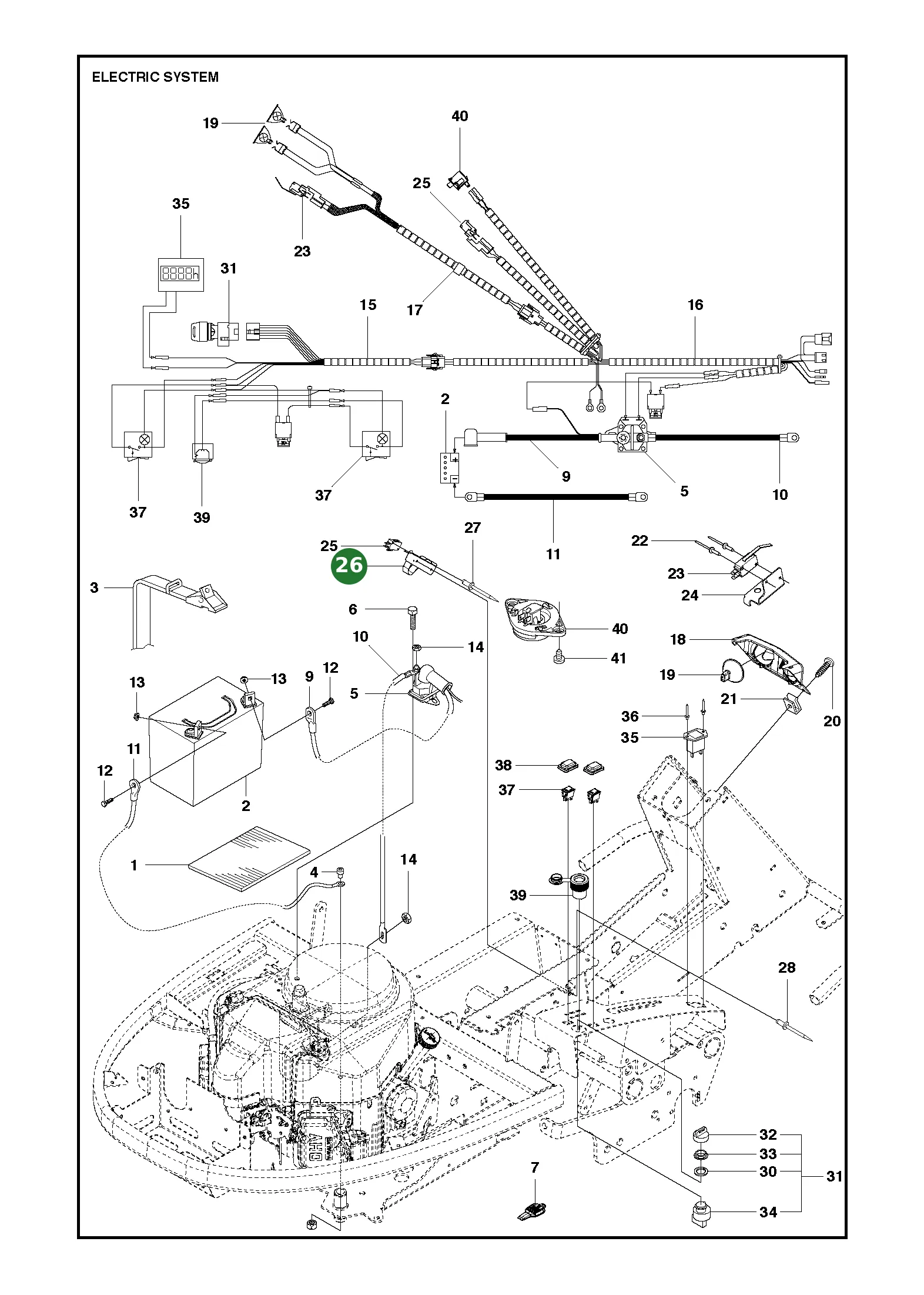 Position im Ersatzteilkatalog