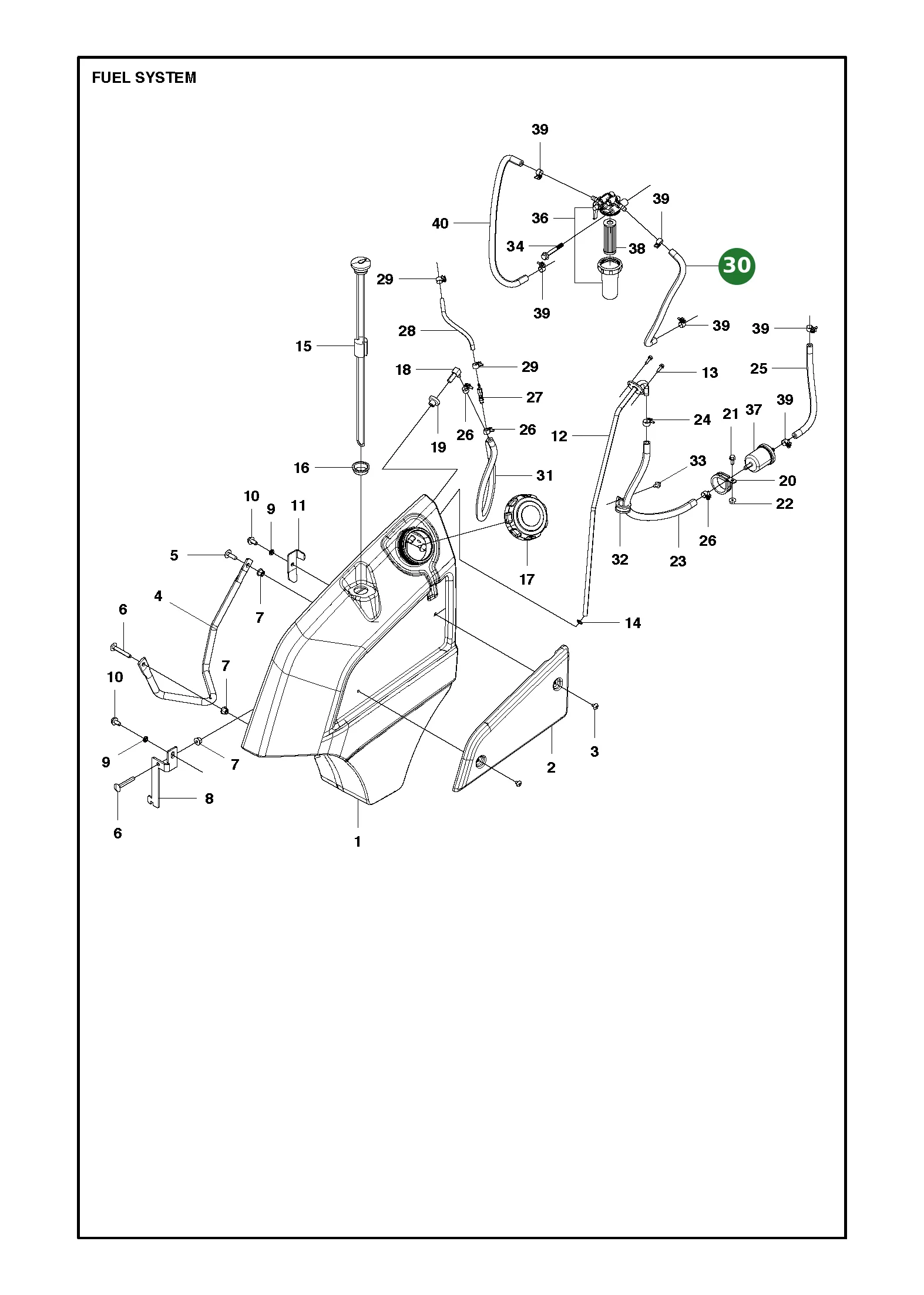 Position im Ersatzteilkatalog