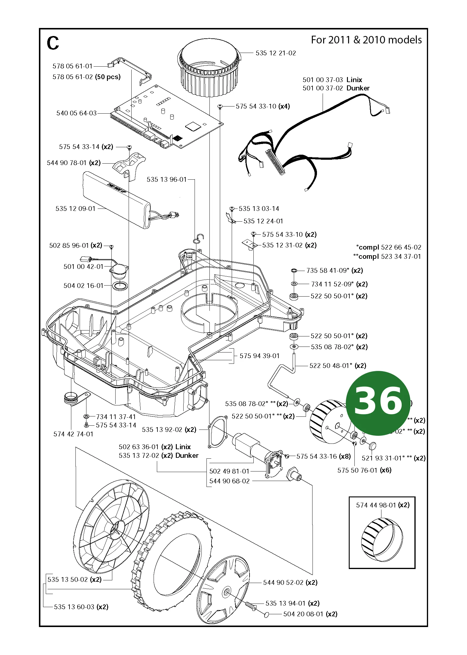 Position im Ersatzteilkatalog