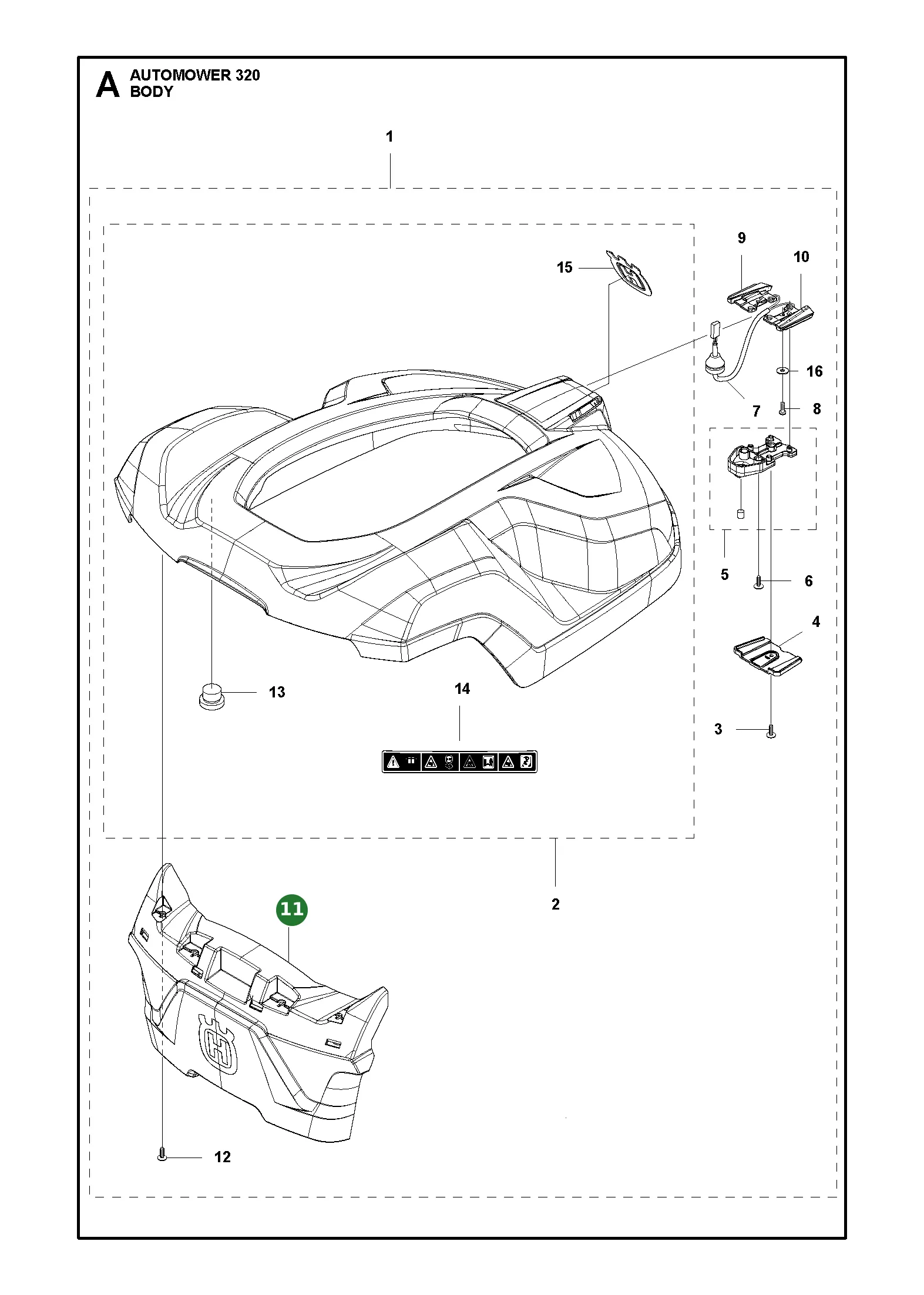 Position im Ersatzteilkatalog
