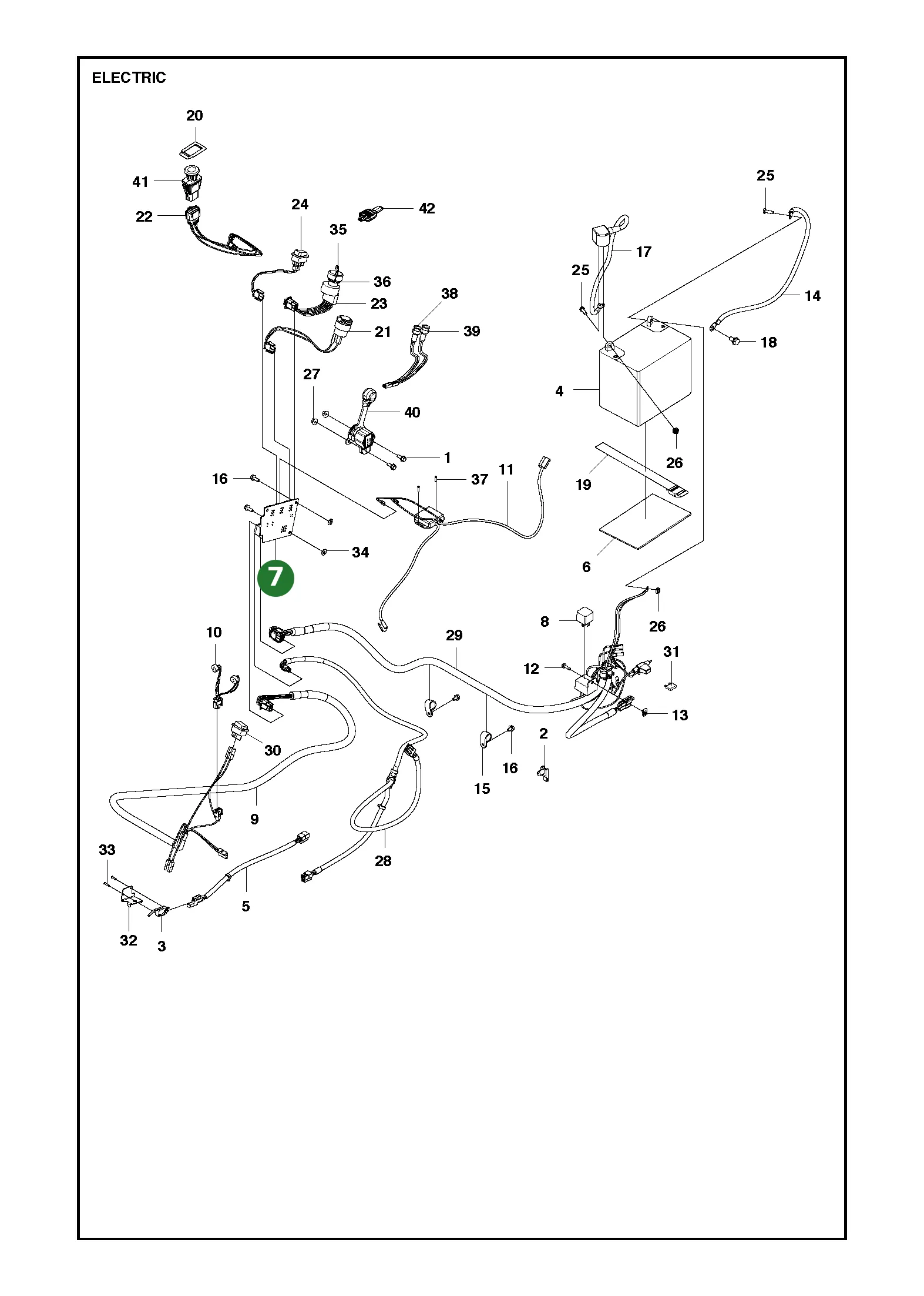 Position im Ersatzteilkatalog