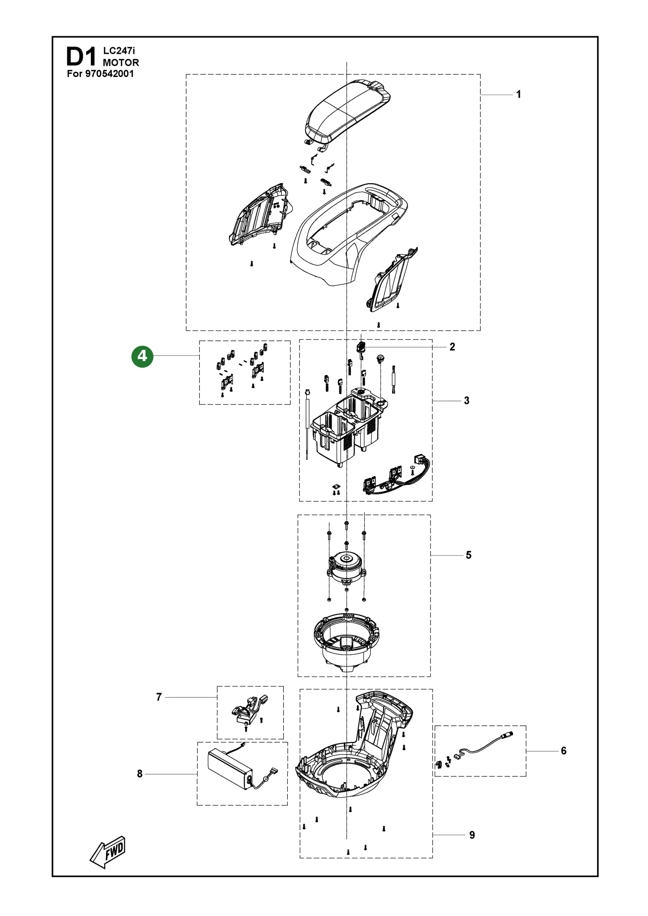 Position im Ersatzteilkatalog