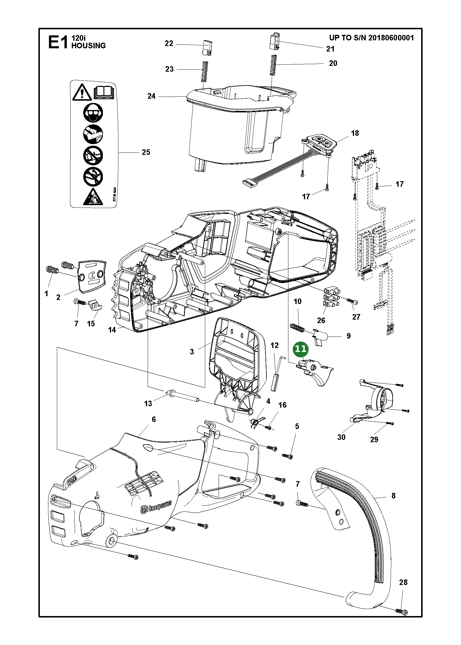 Position im Ersatzteilkatalog