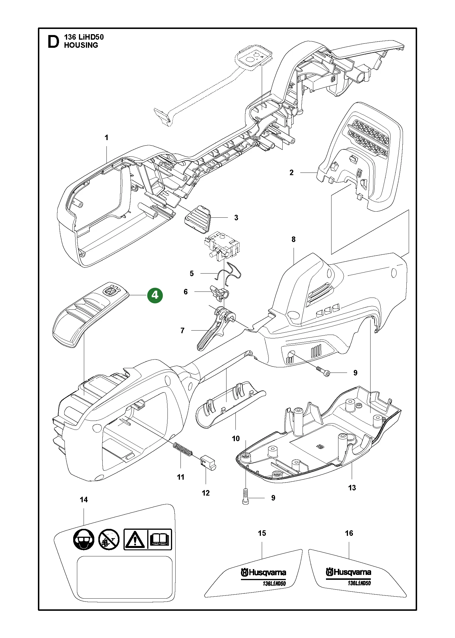 Position im Ersatzteilkatalog