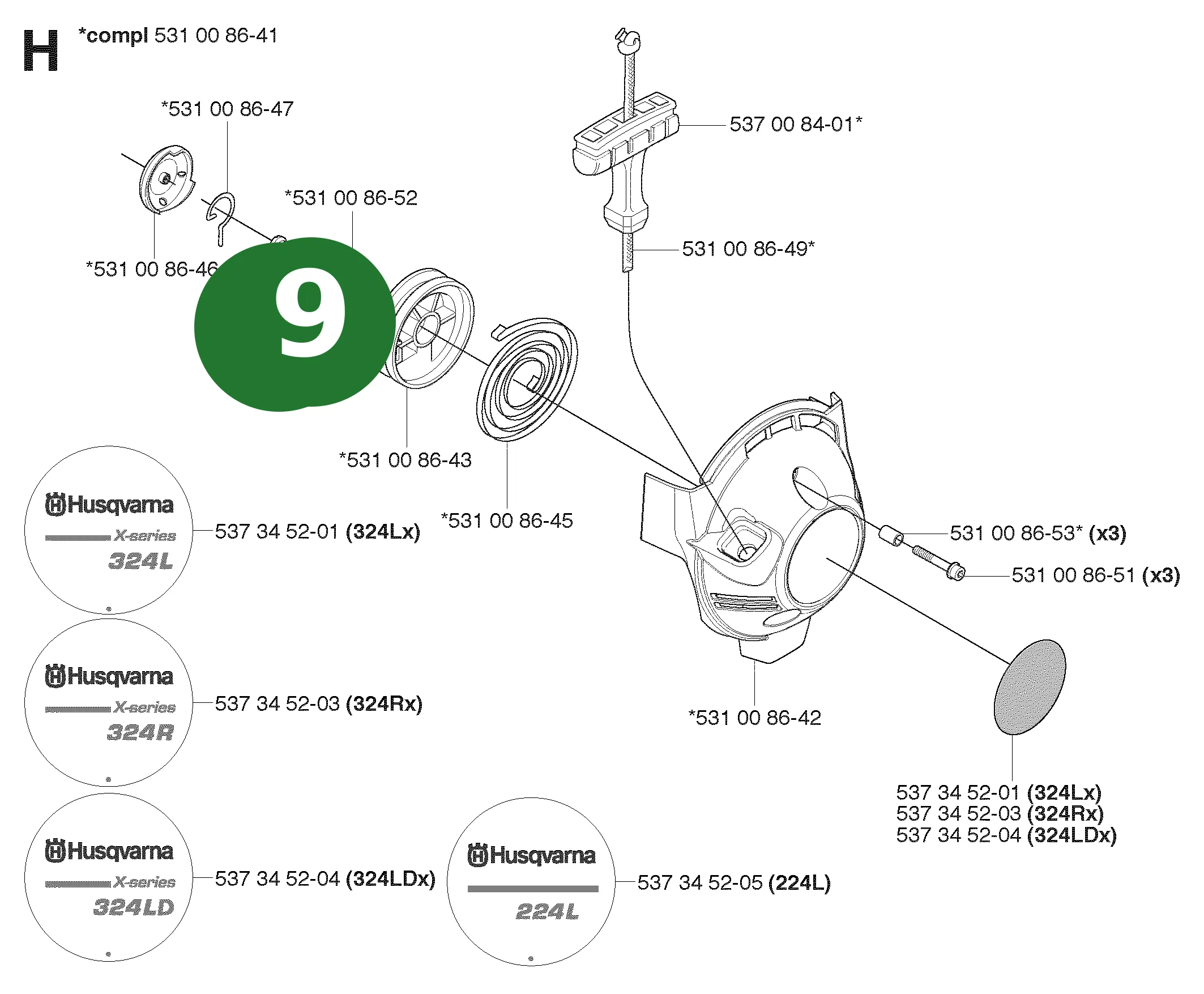 Position im Ersatzteilkatalog