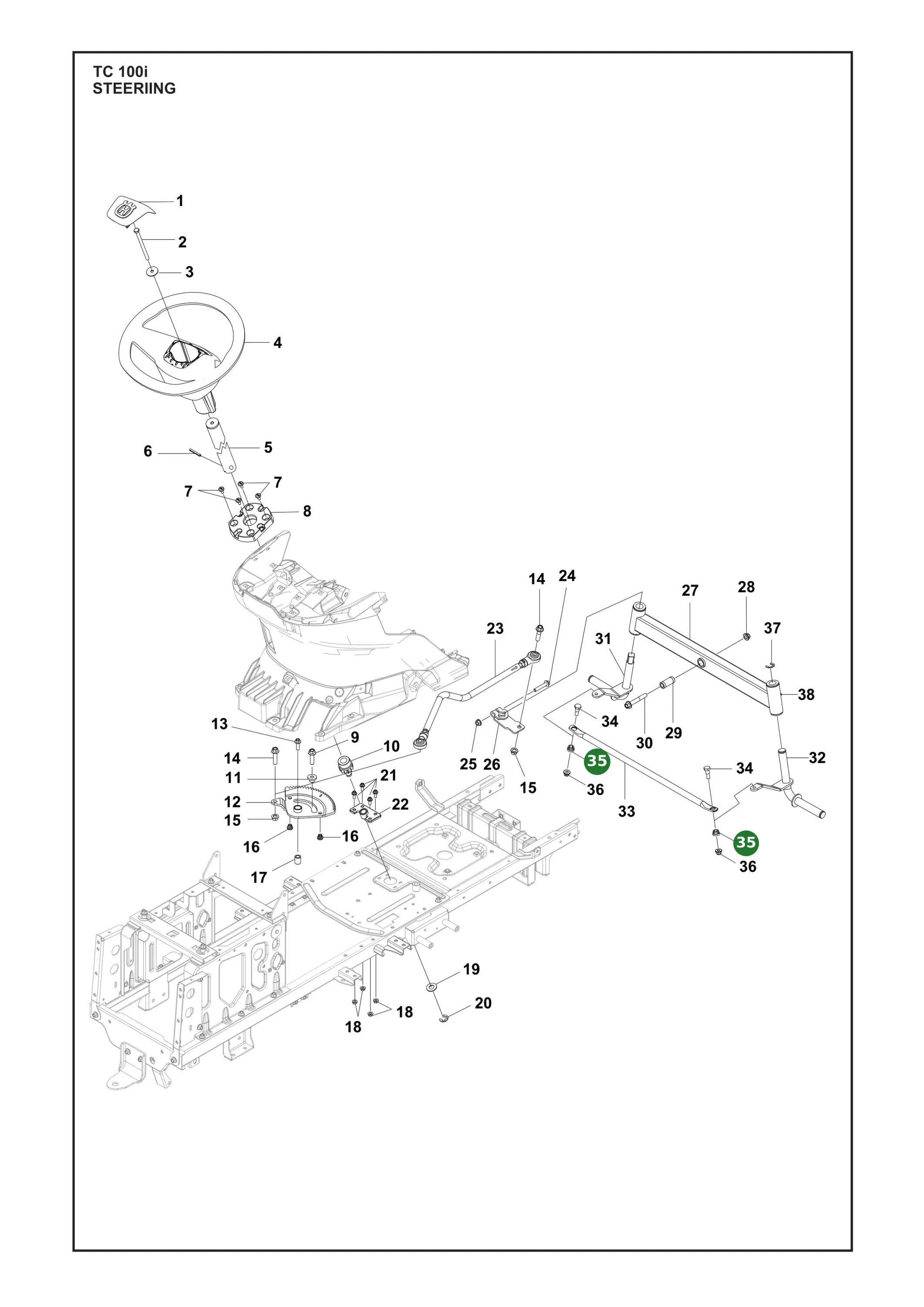 Position im Ersatzteilkatalog
