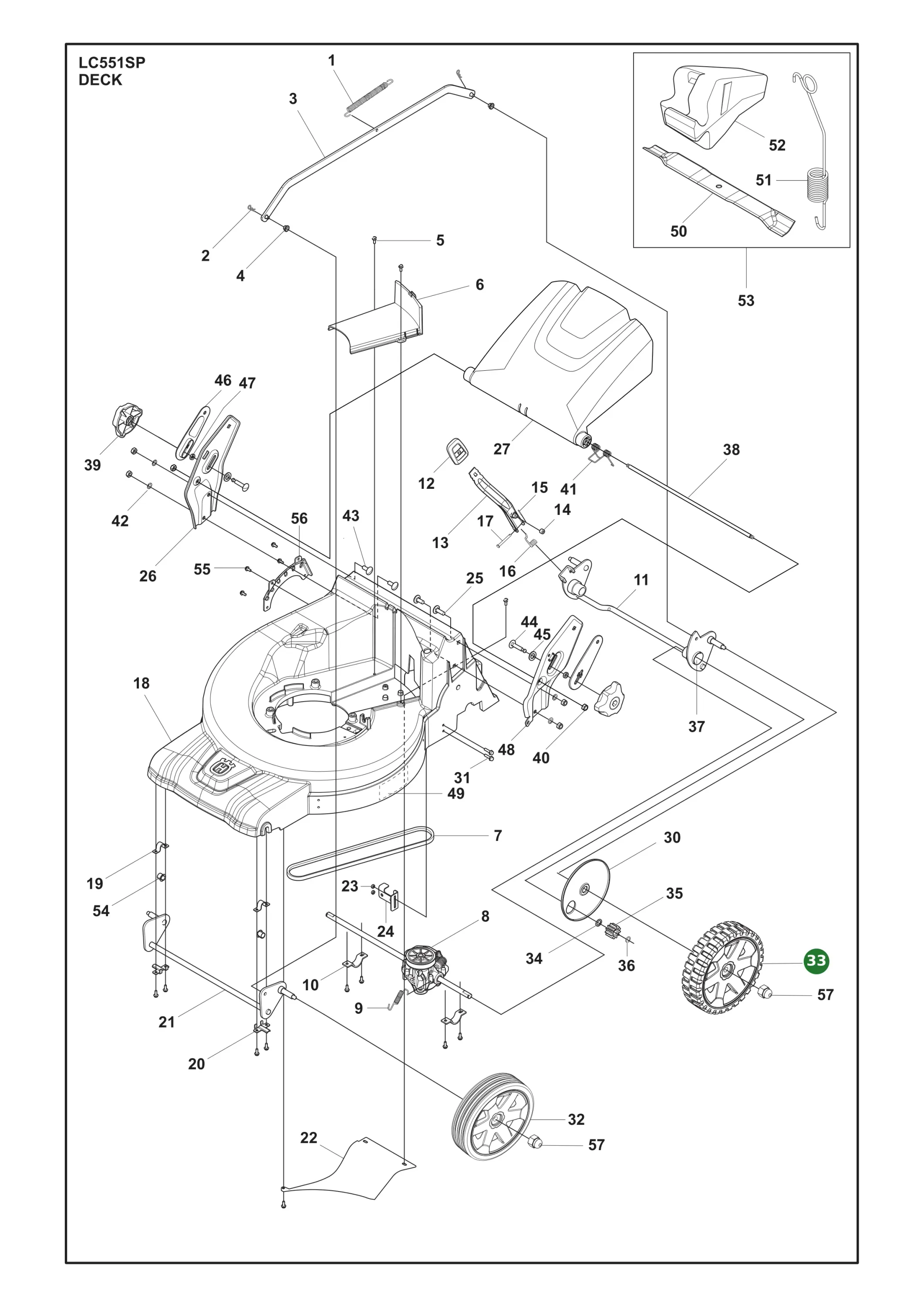Position im Ersatzteilkatalog