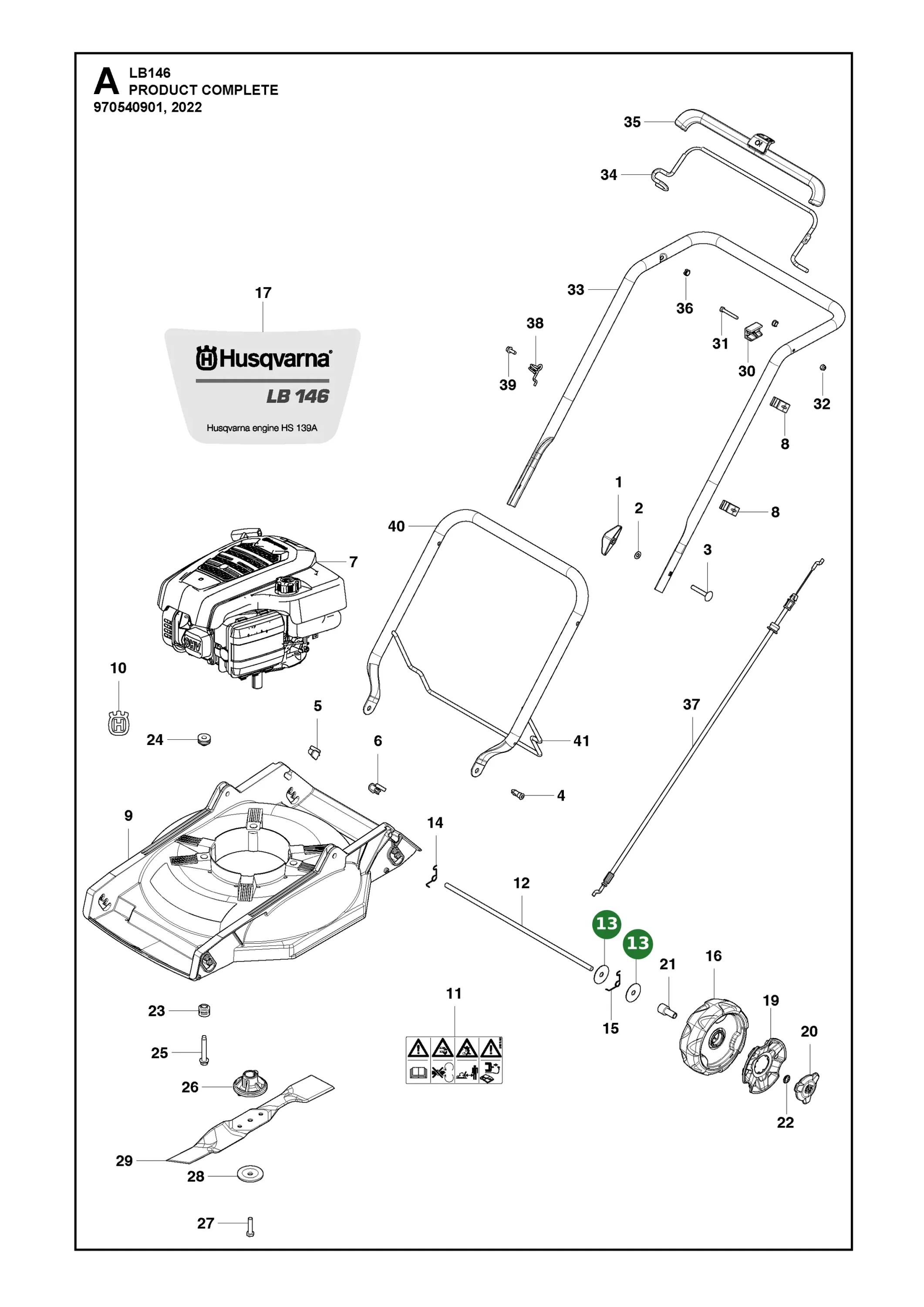 Position im Ersatzteilkatalog