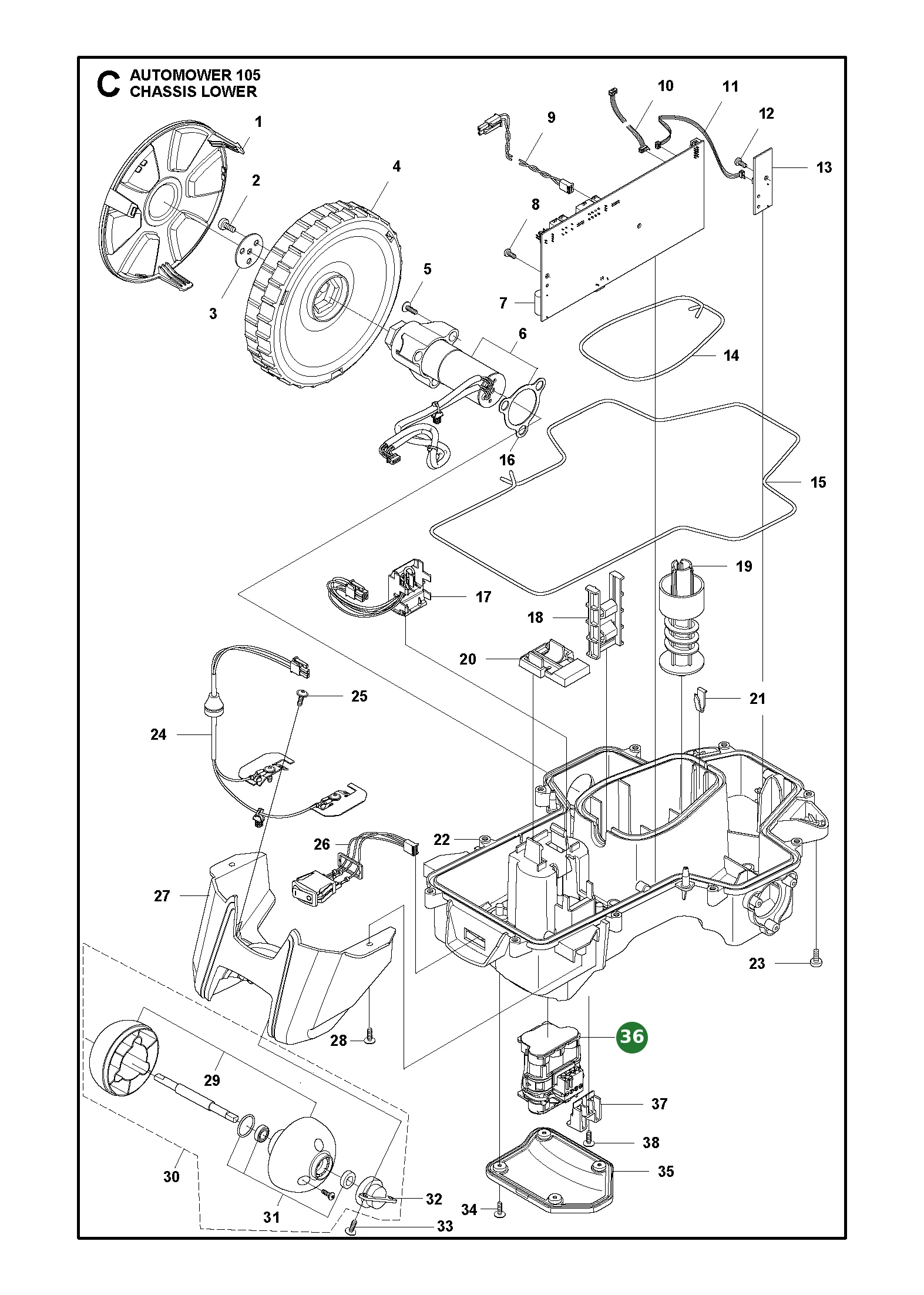 Position im Ersatzteilkatalog