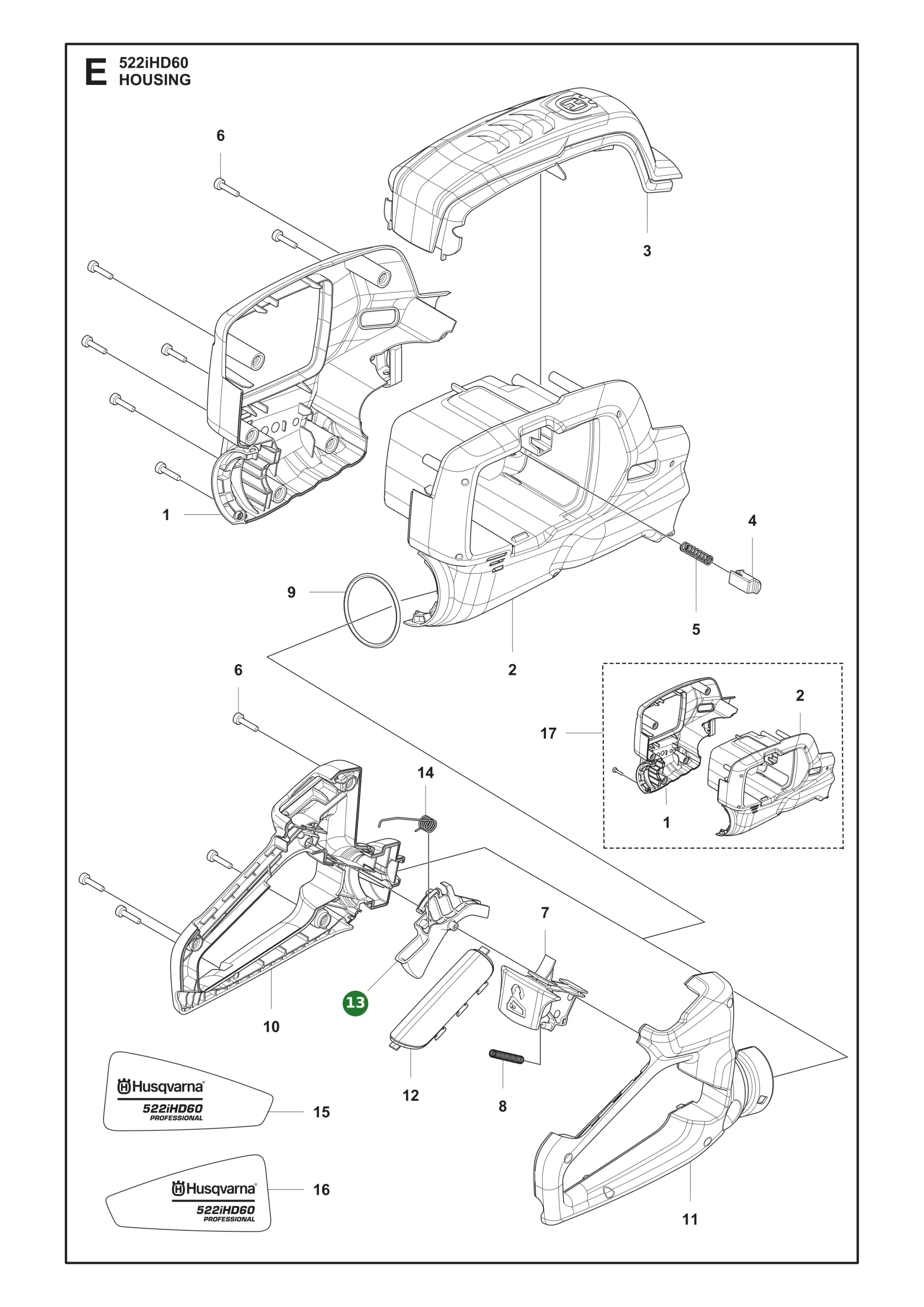 Position im Ersatzteilkatalog
