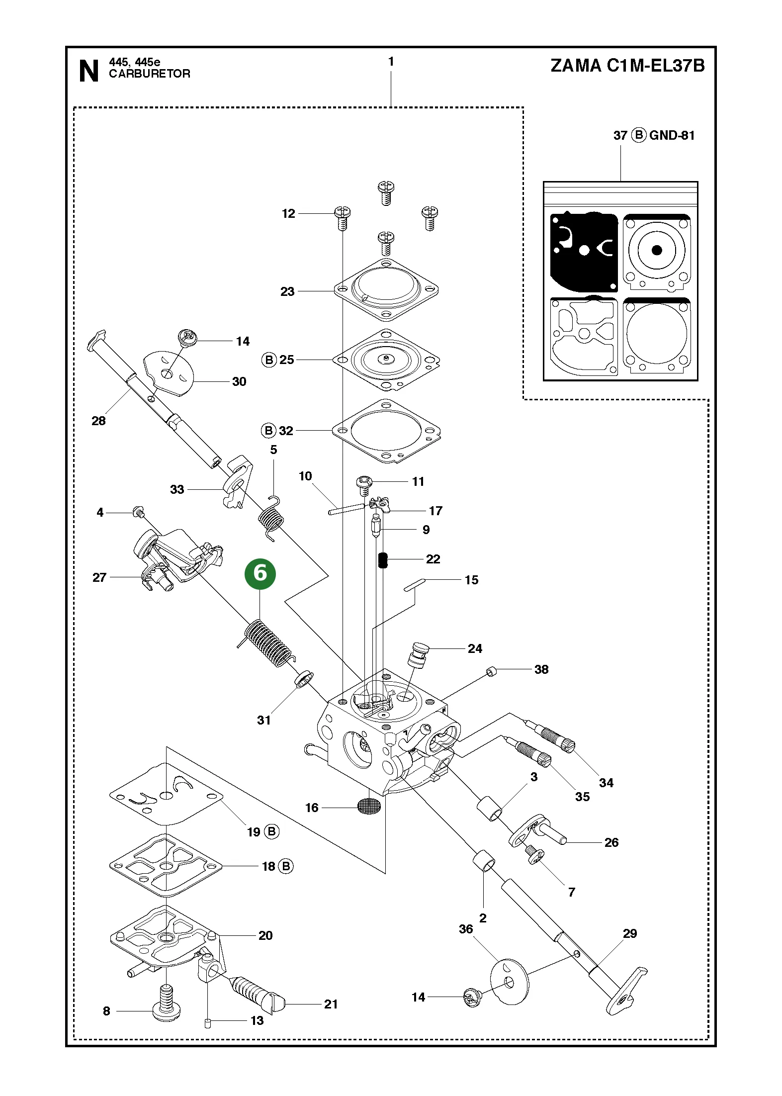 Position im Ersatzteilkatalog