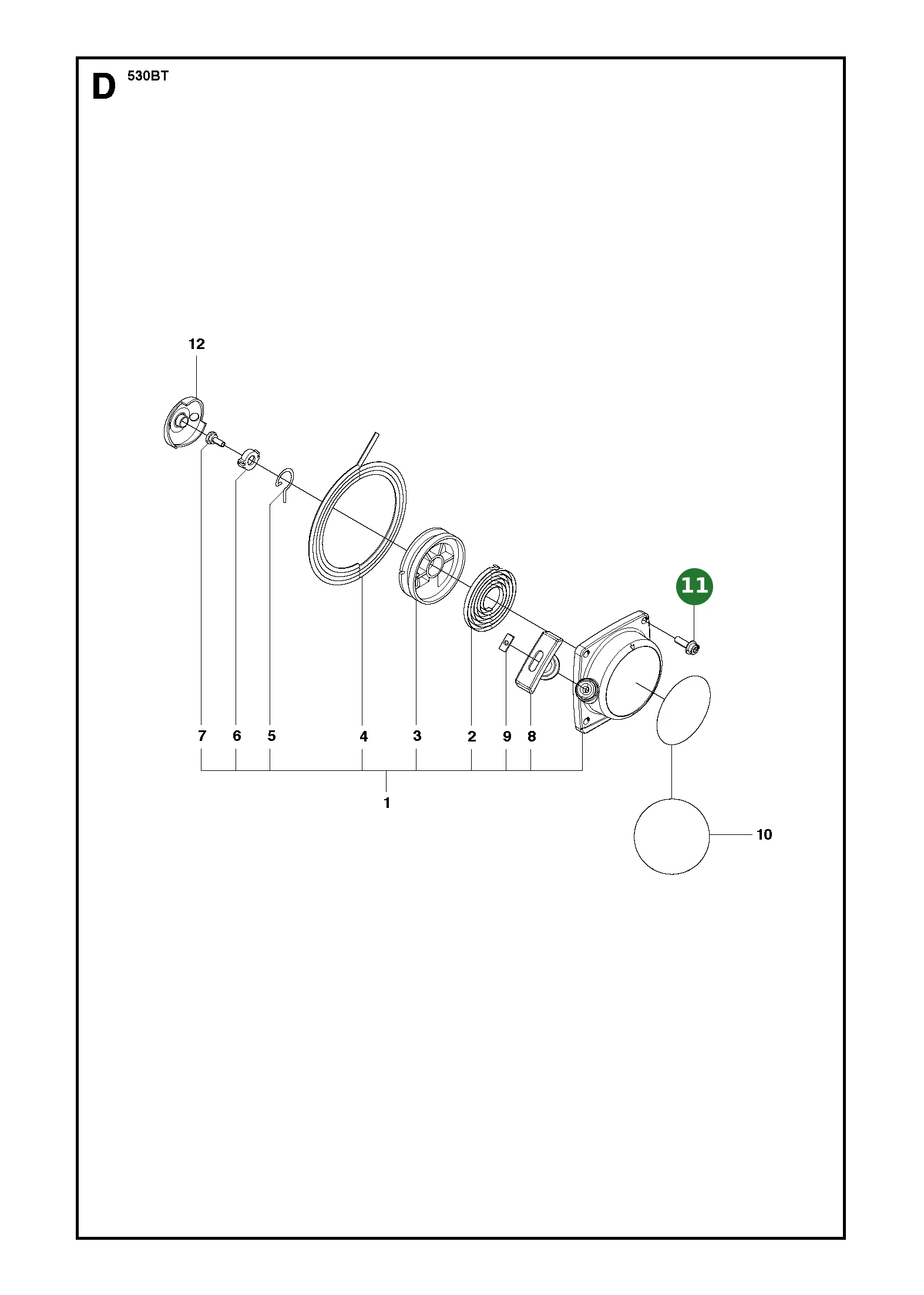 Position im Ersatzteilkatalog