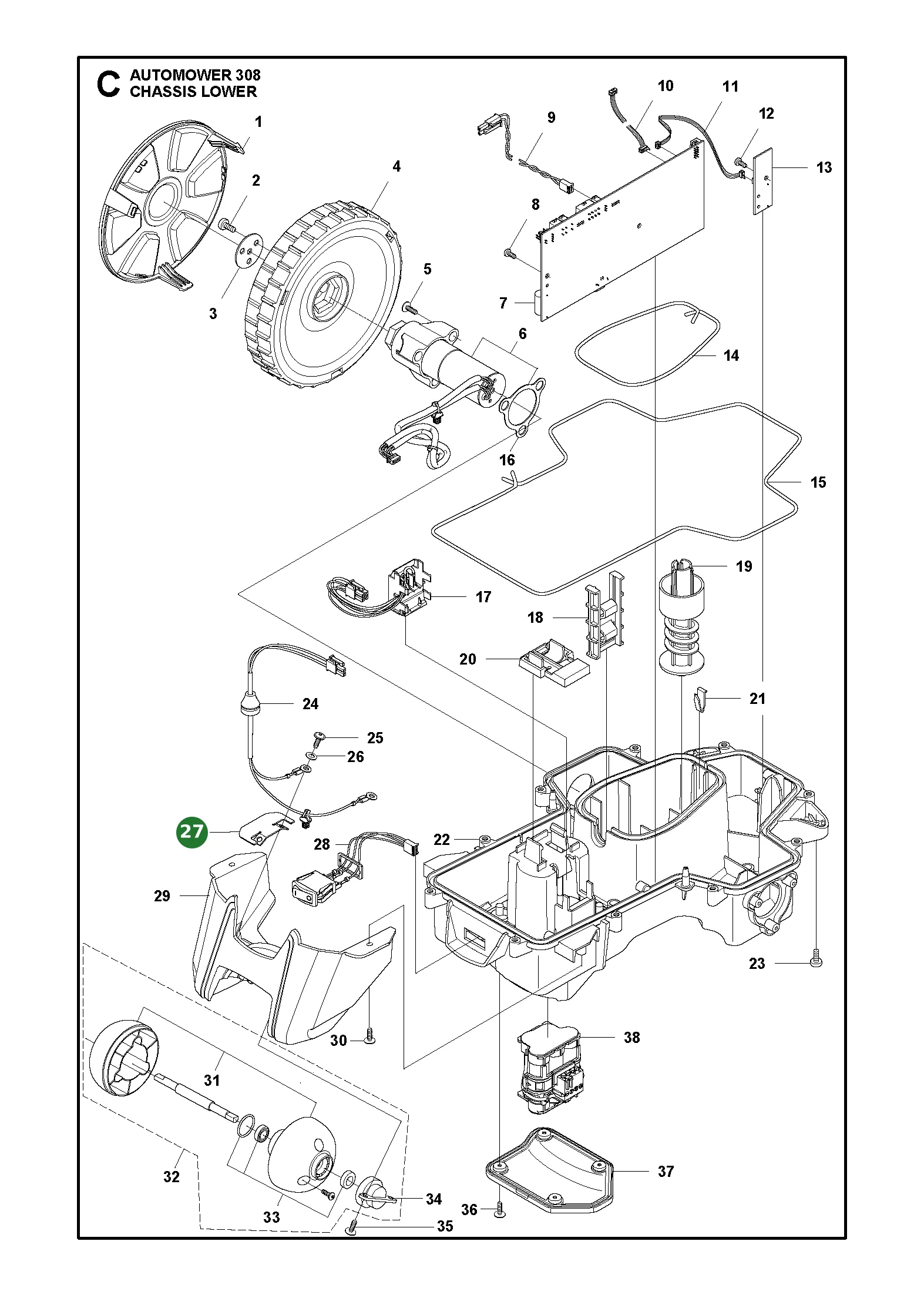 Position im Ersatzteilkatalog