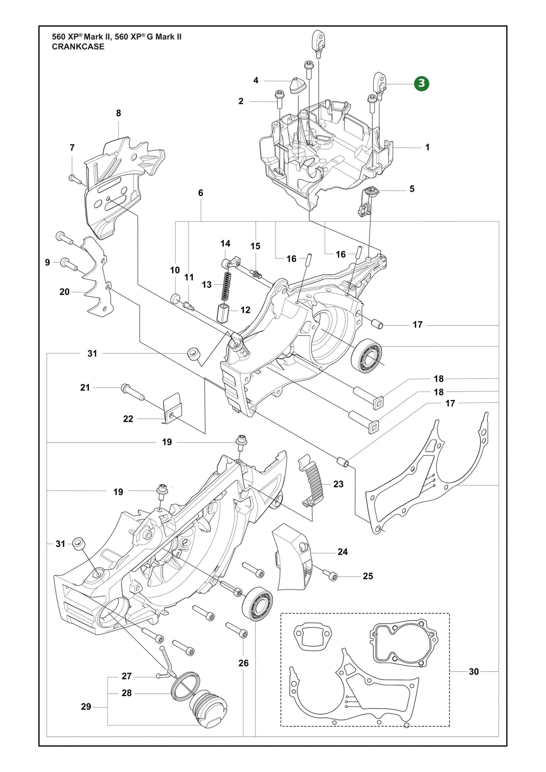 Position im Ersatzteilkatalog