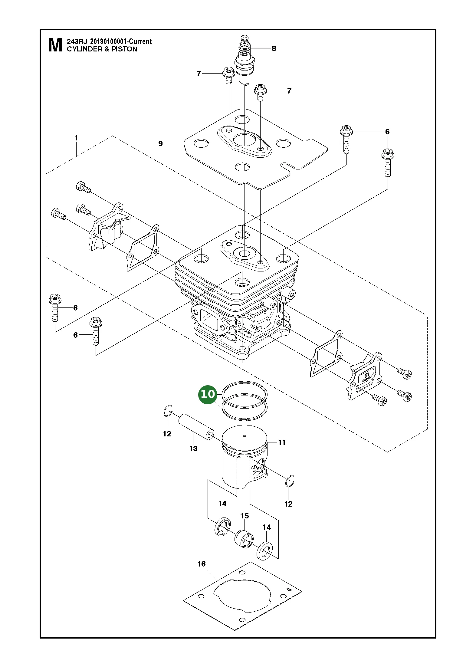 Position im Ersatzteilkatalog