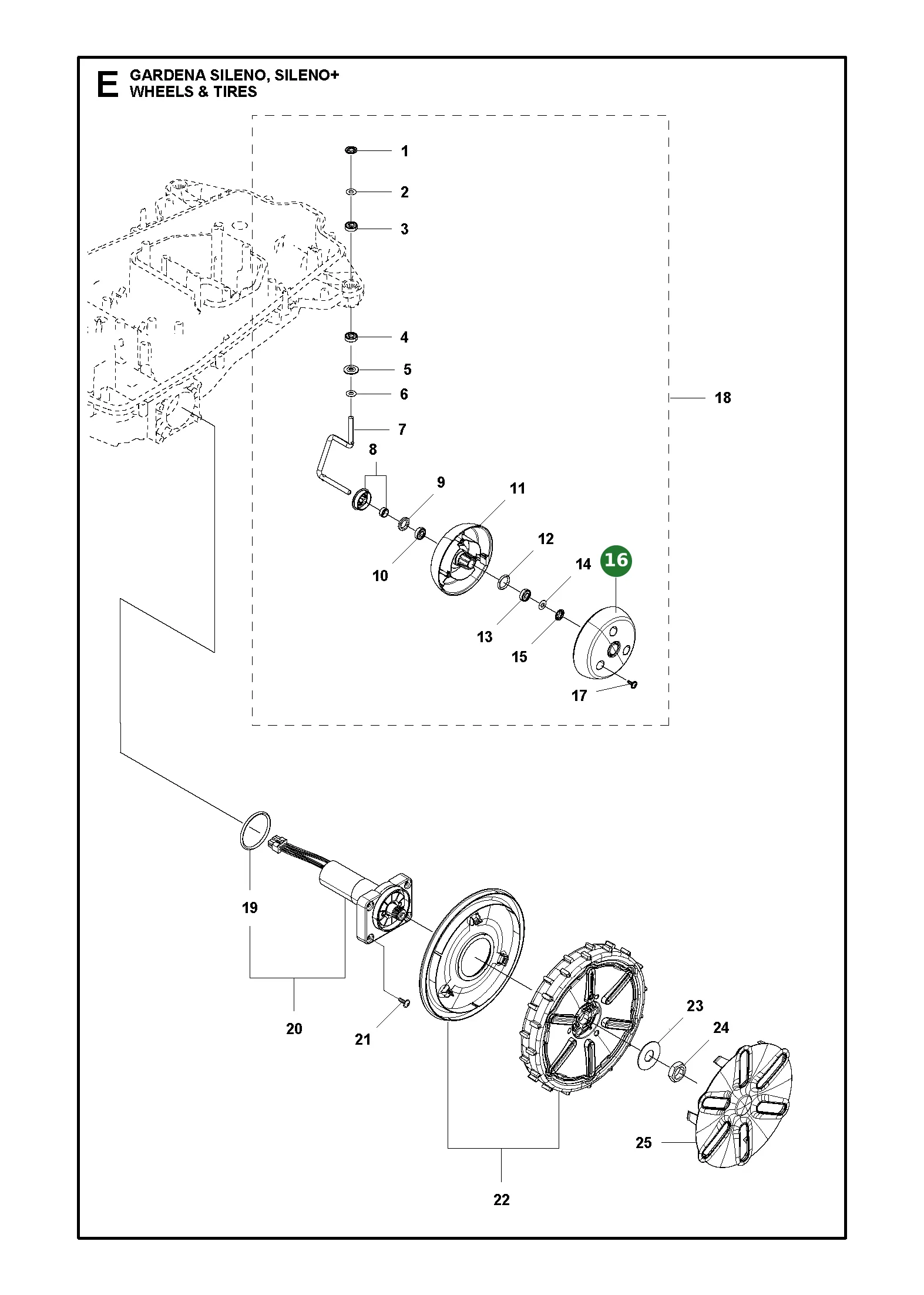 Position im Ersatzteilkatalog