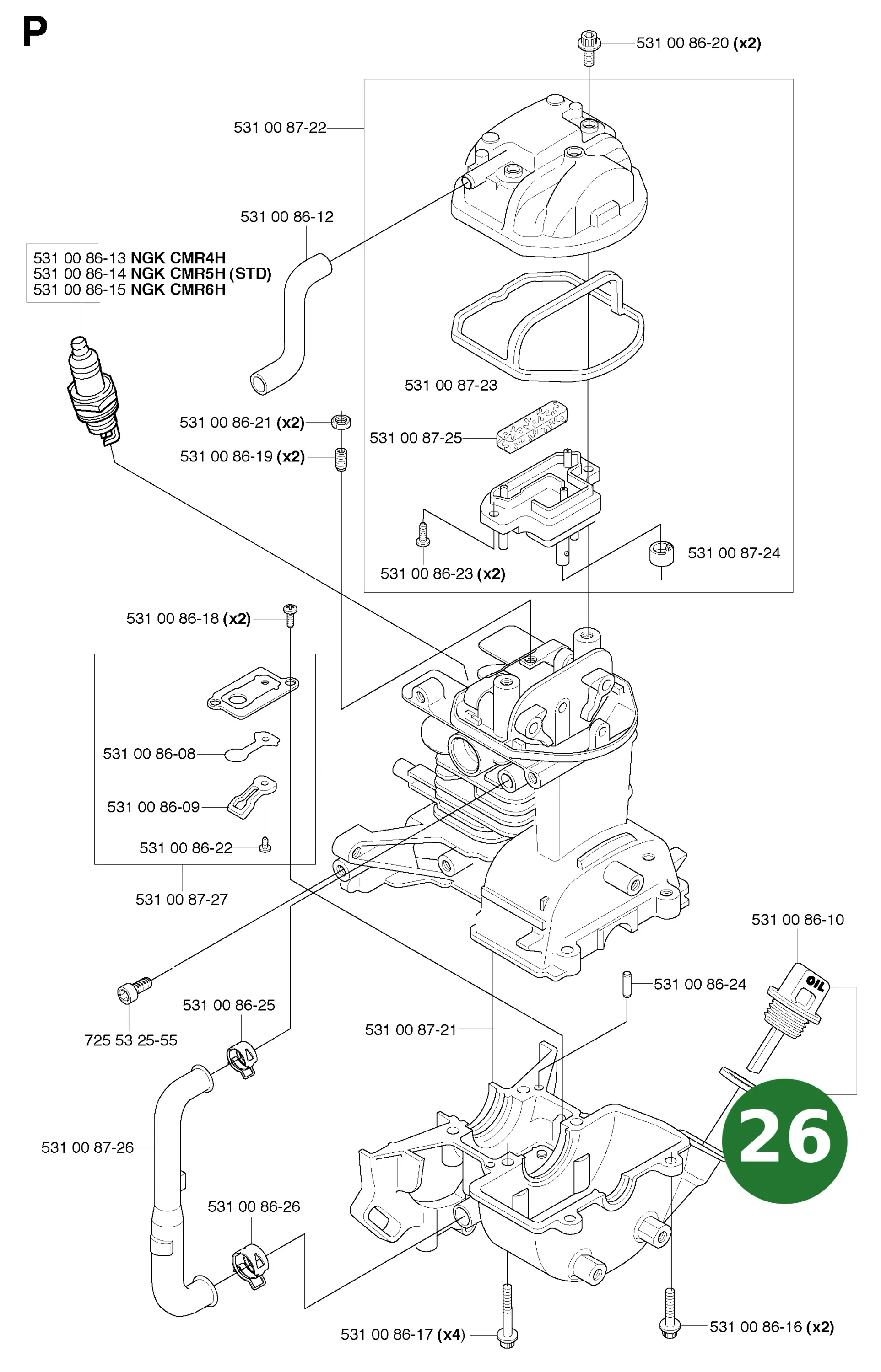 Position im Ersatzteilkatalog