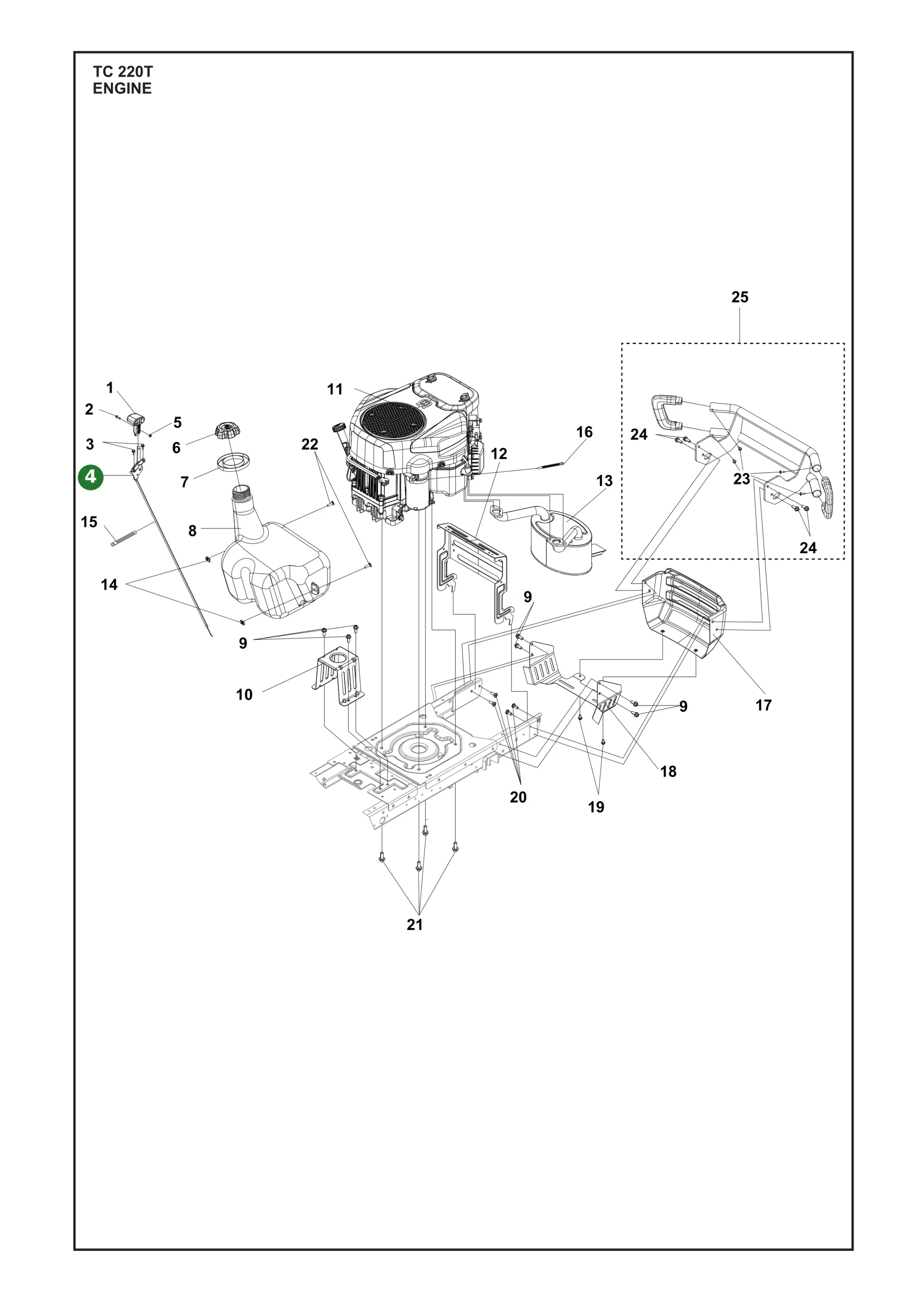 Position im Ersatzteilkatalog