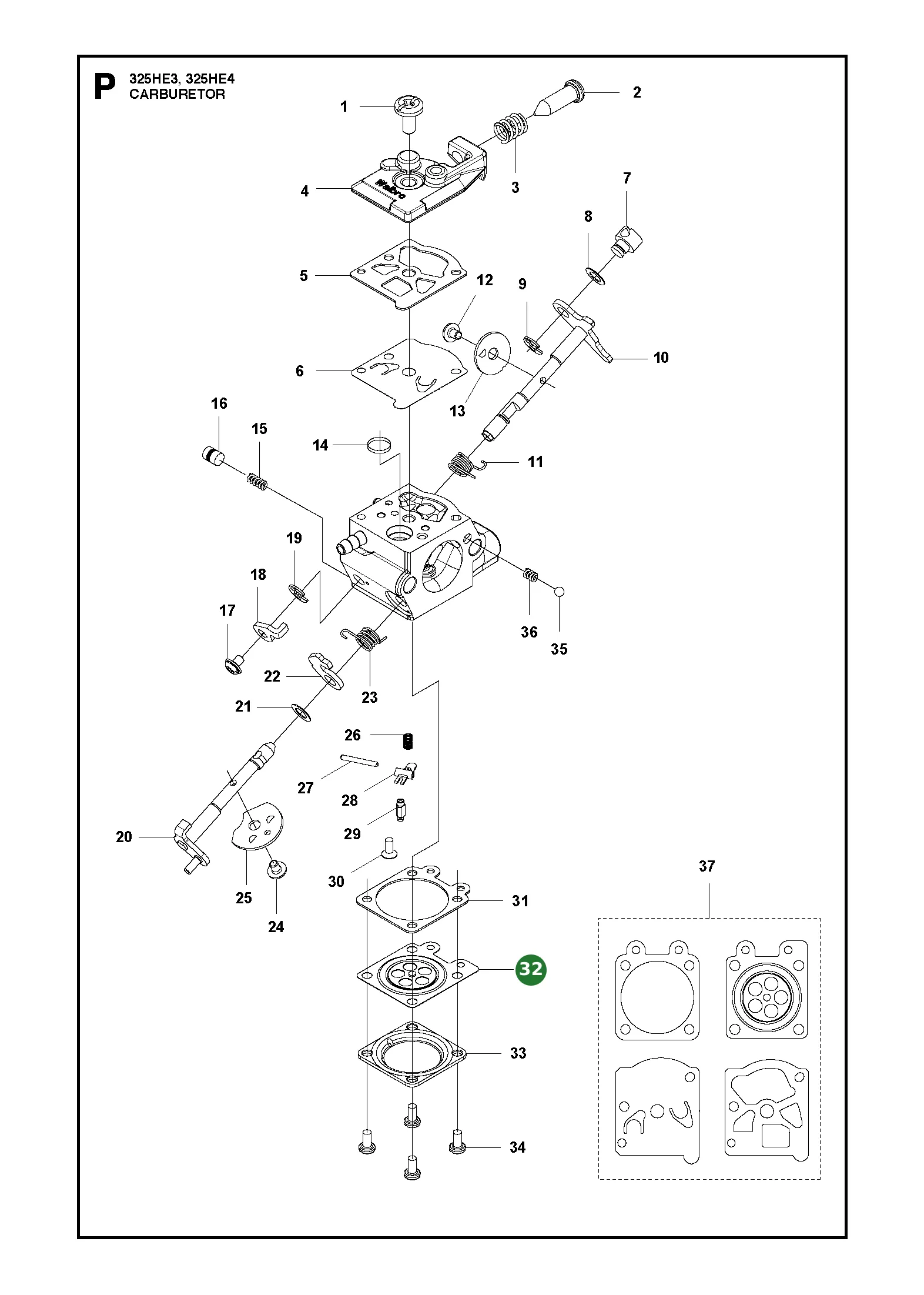 Position im Ersatzteilkatalog