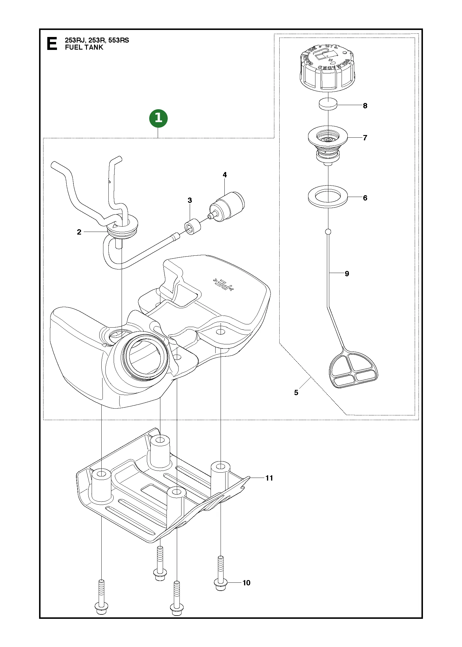 Position im Ersatzteilkatalog