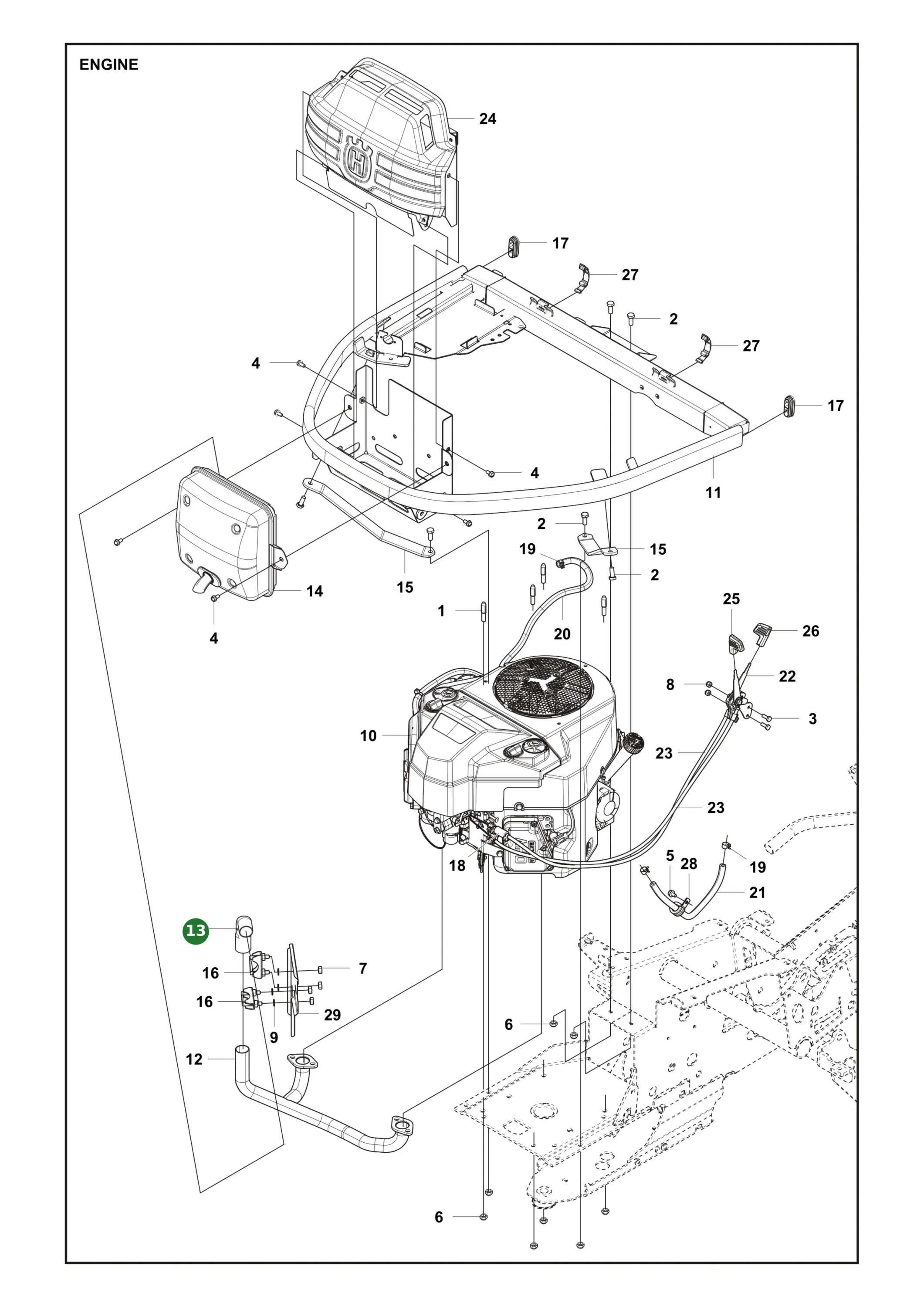 Position im Ersatzteilkatalog