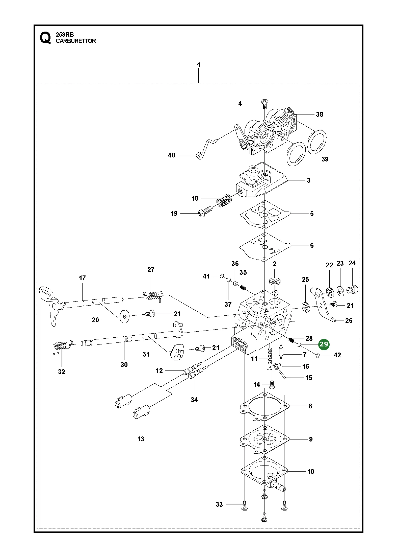 Position im Ersatzteilkatalog