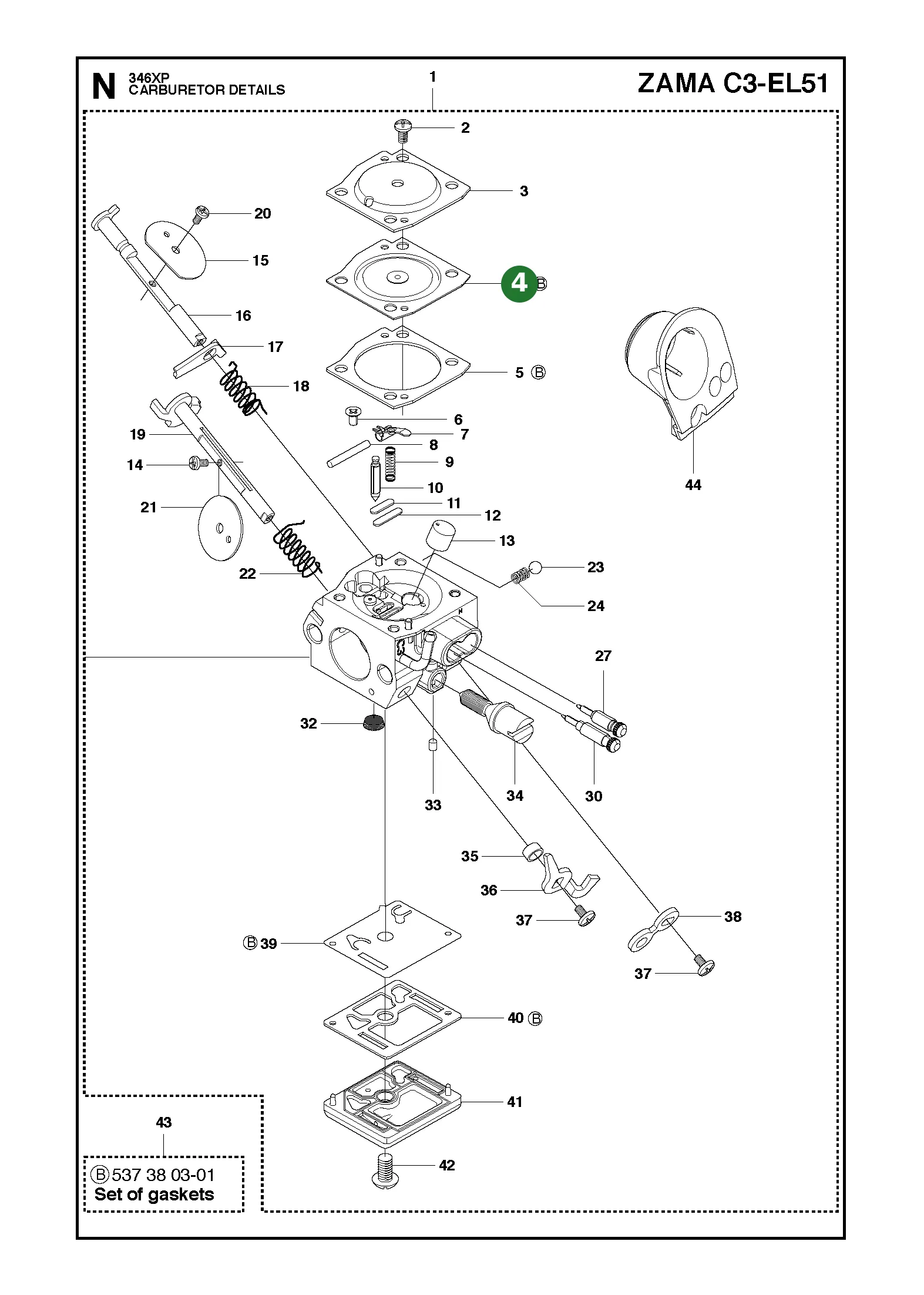 Position im Ersatzteilkatalog