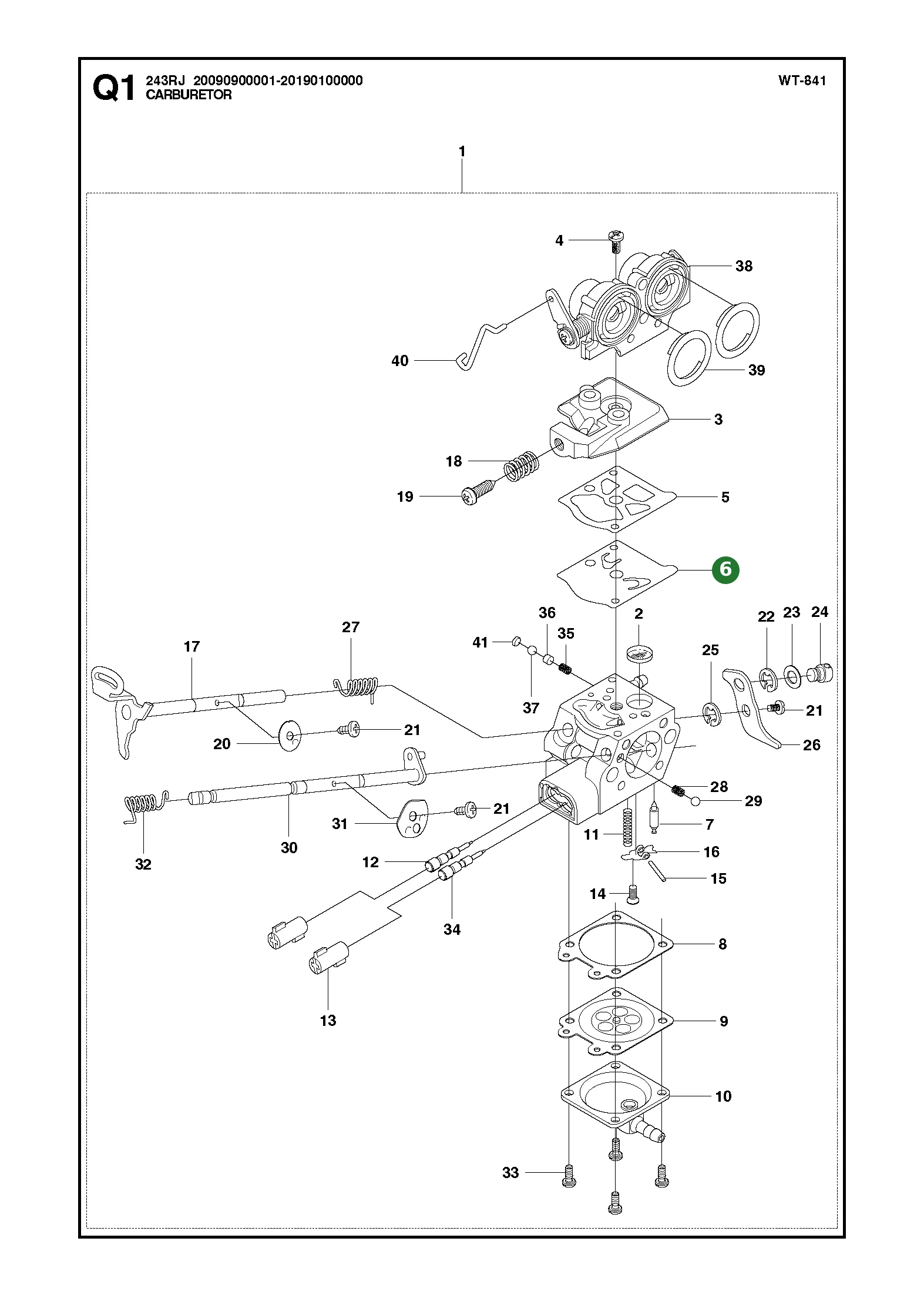Position im Ersatzteilkatalog