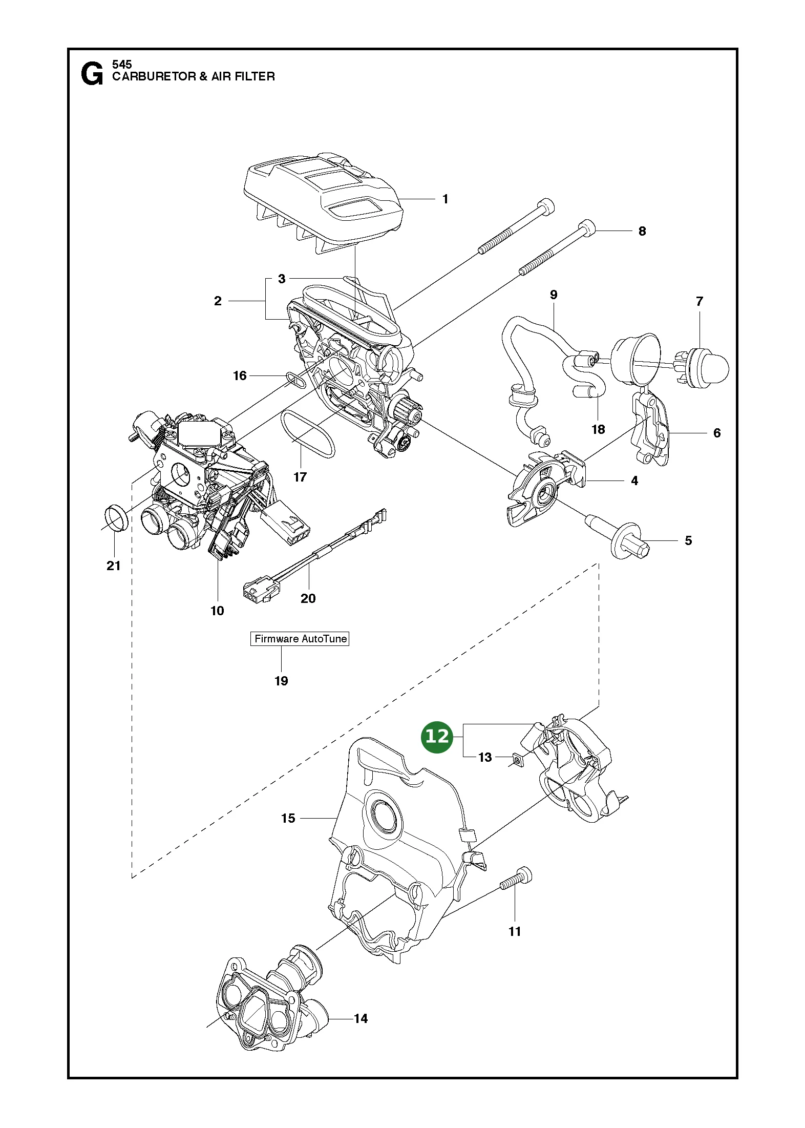 Befestigungslasche f&uuml;r Husqvarna Motors&auml;gen...