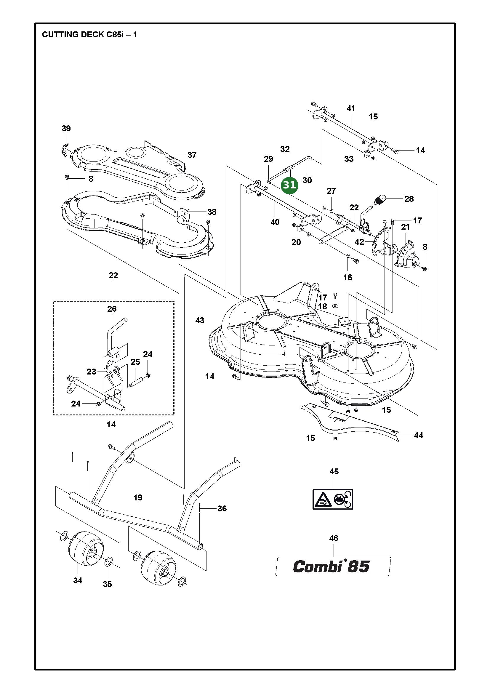 Position im Ersatzteilkatalog