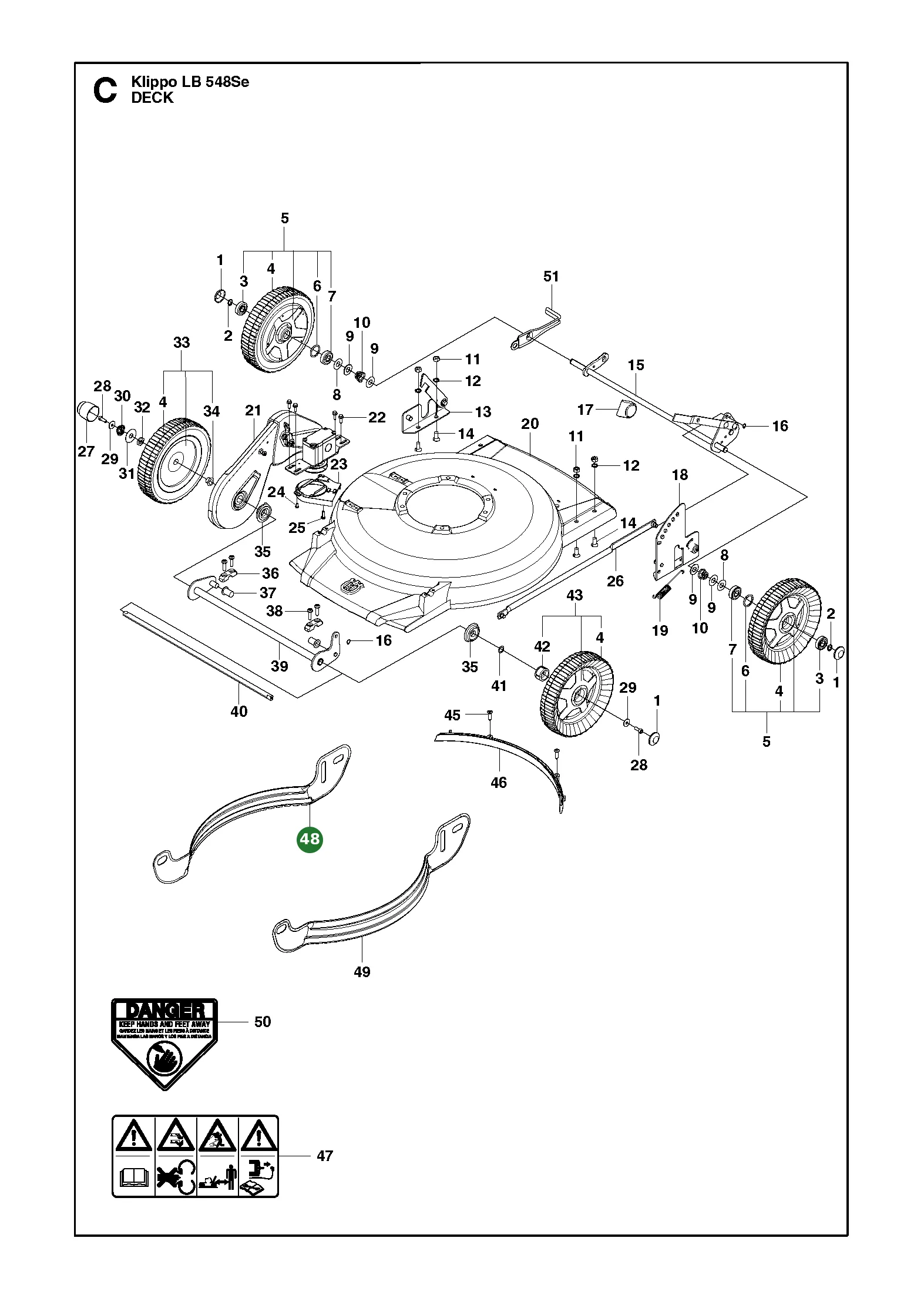 Position im Ersatzteilkatalog