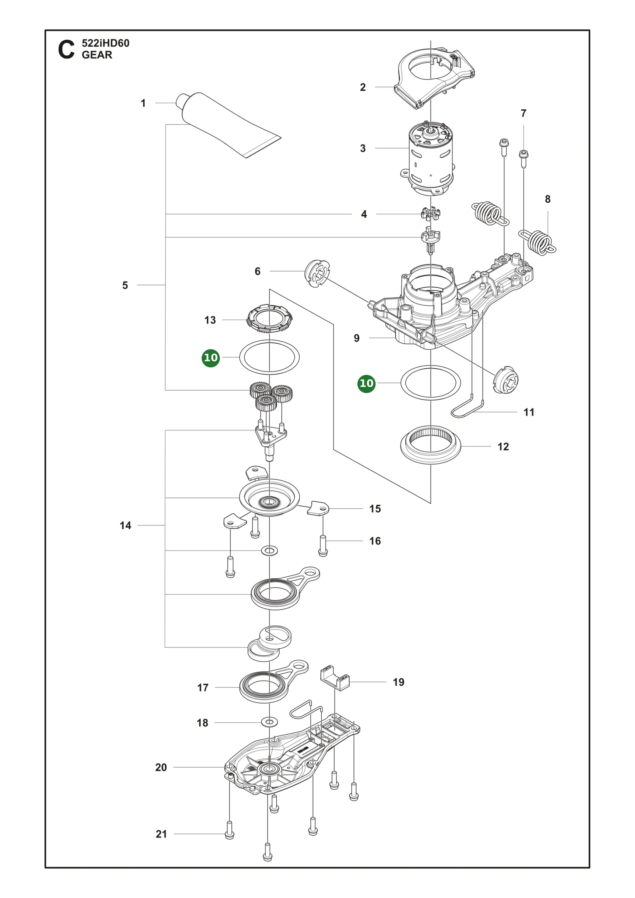 Position im Ersatzteilkatalog