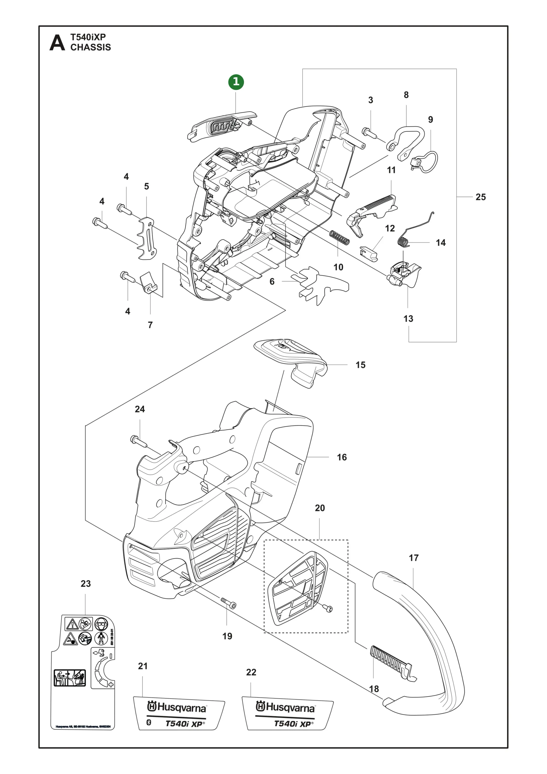 Position im Ersatzteilkatalog