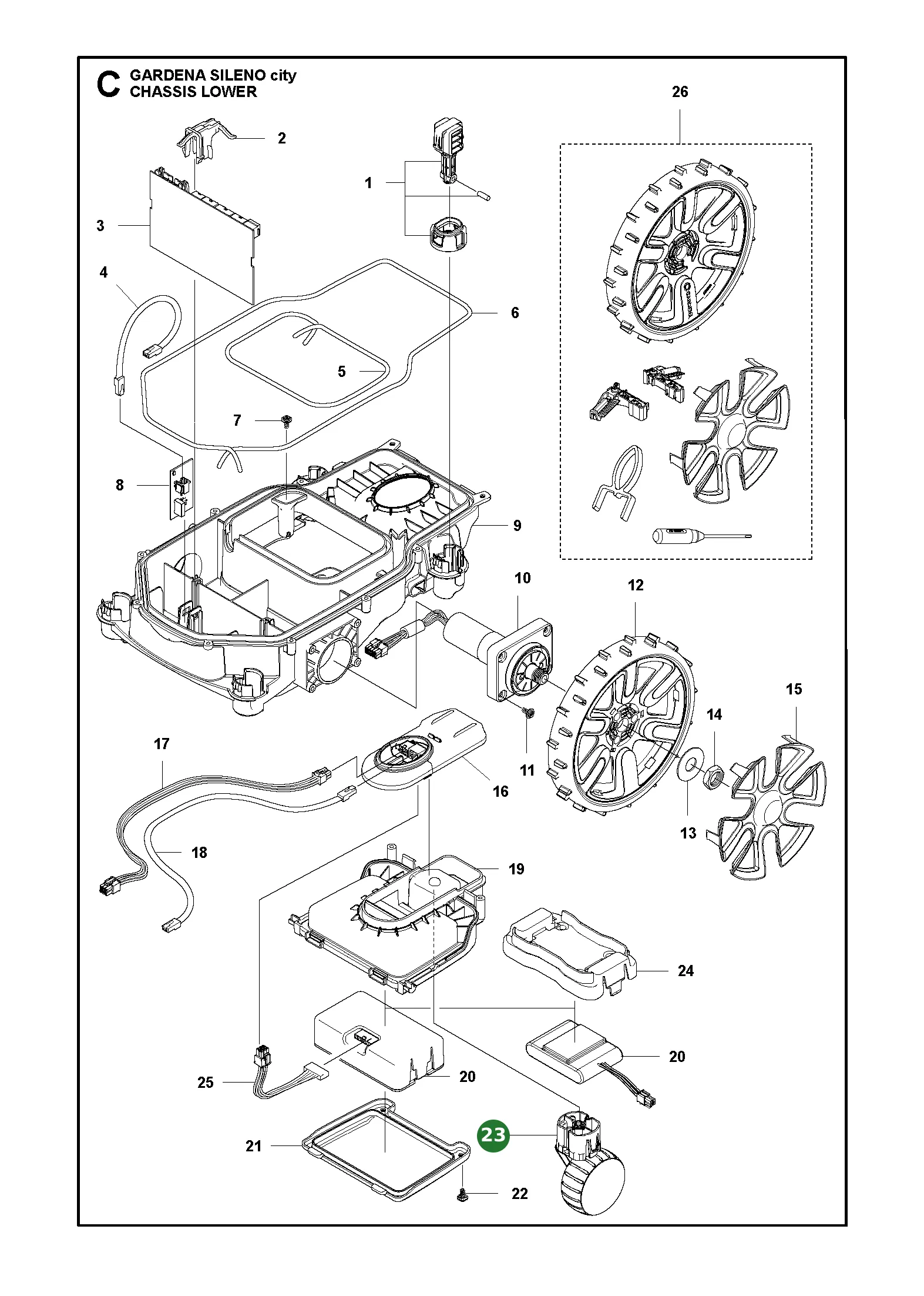 Position im Ersatzteilkatalog