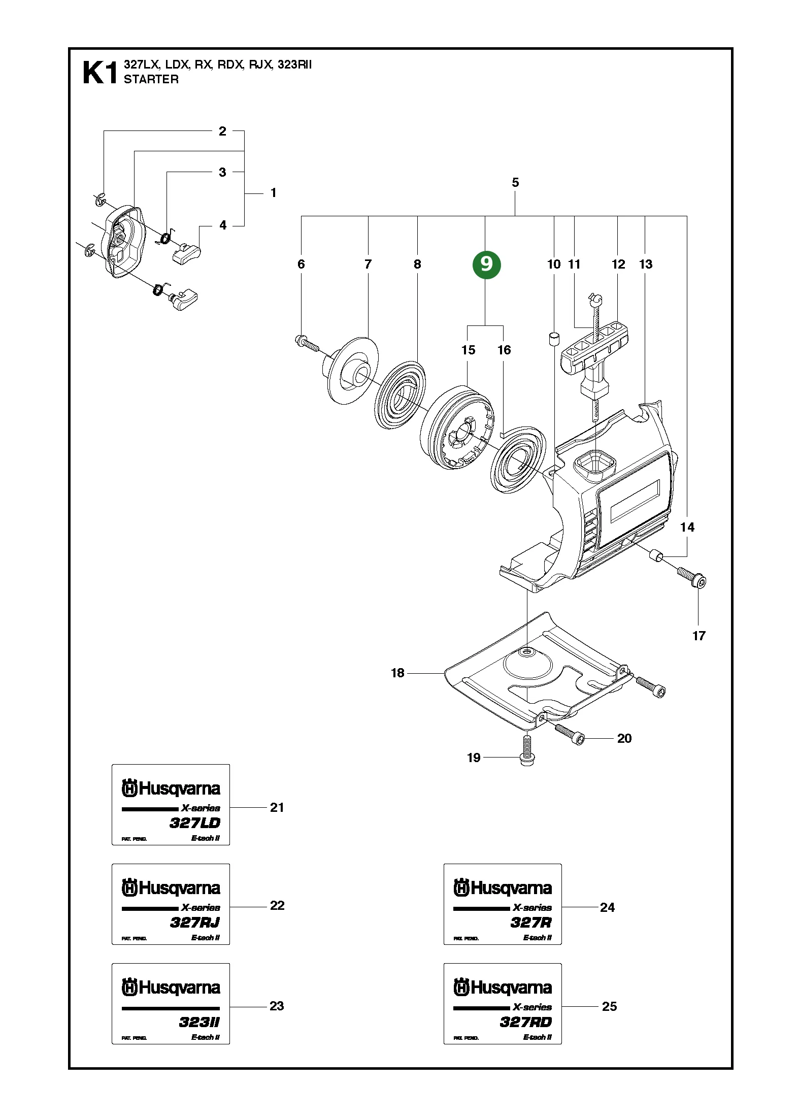 Position im Ersatzteilkatalog
