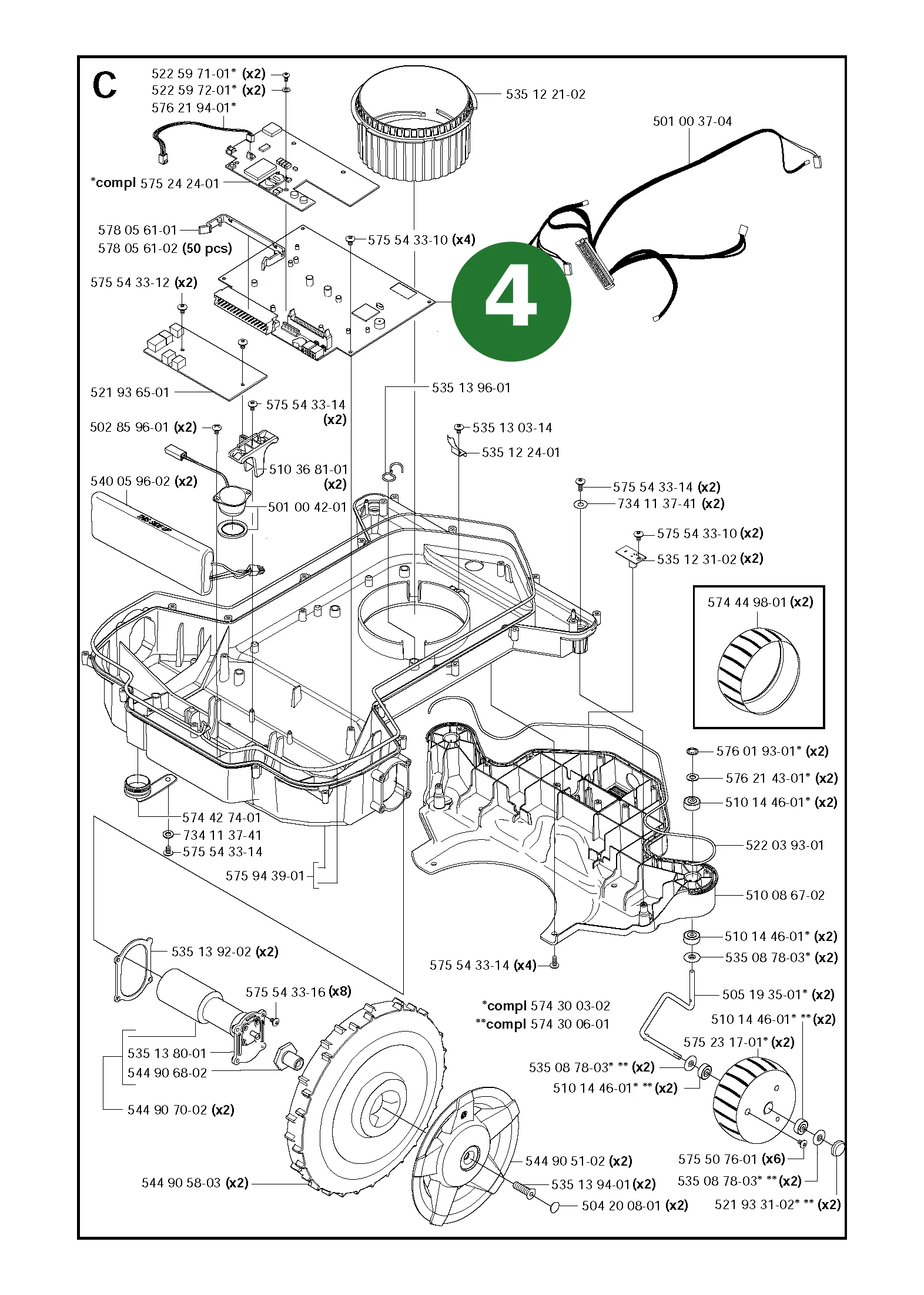 Position im Ersatzteilkatalog