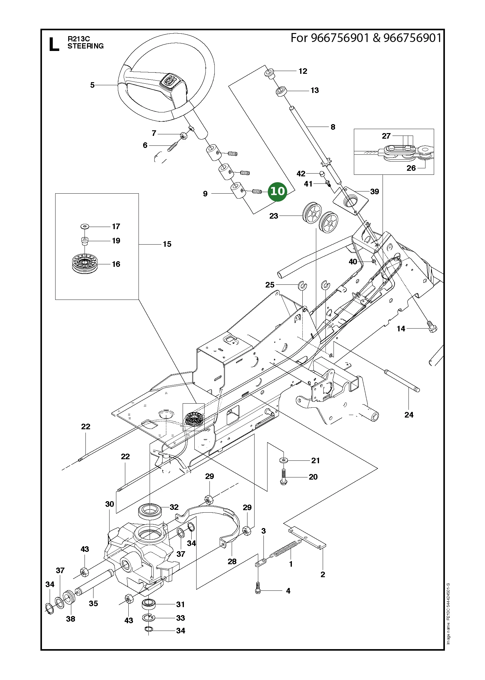 Position im Ersatzteilkatalog