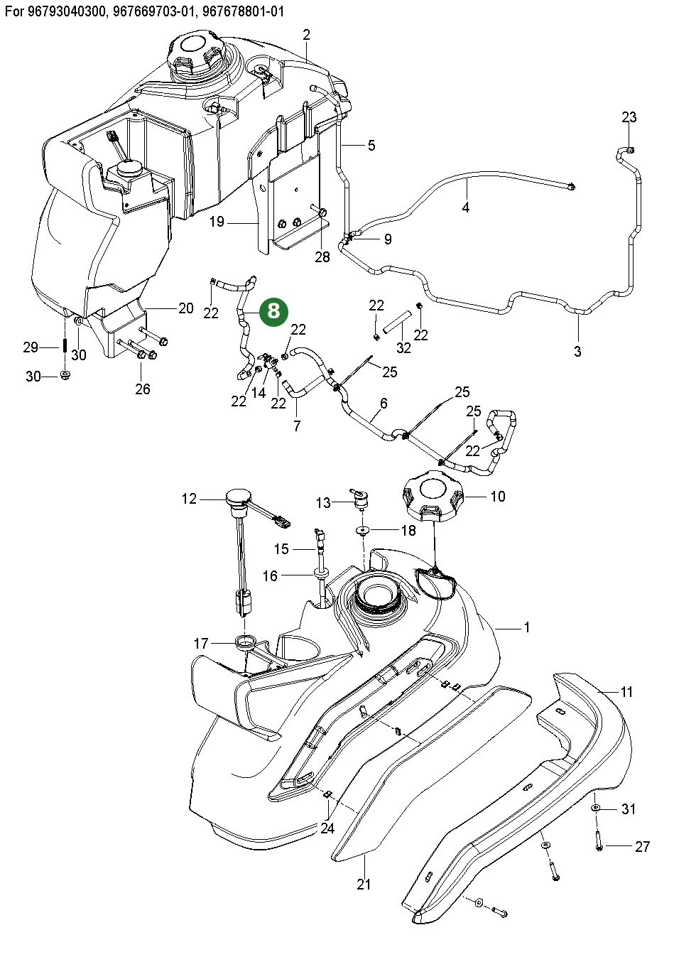 Position im Ersatzteilkatalog