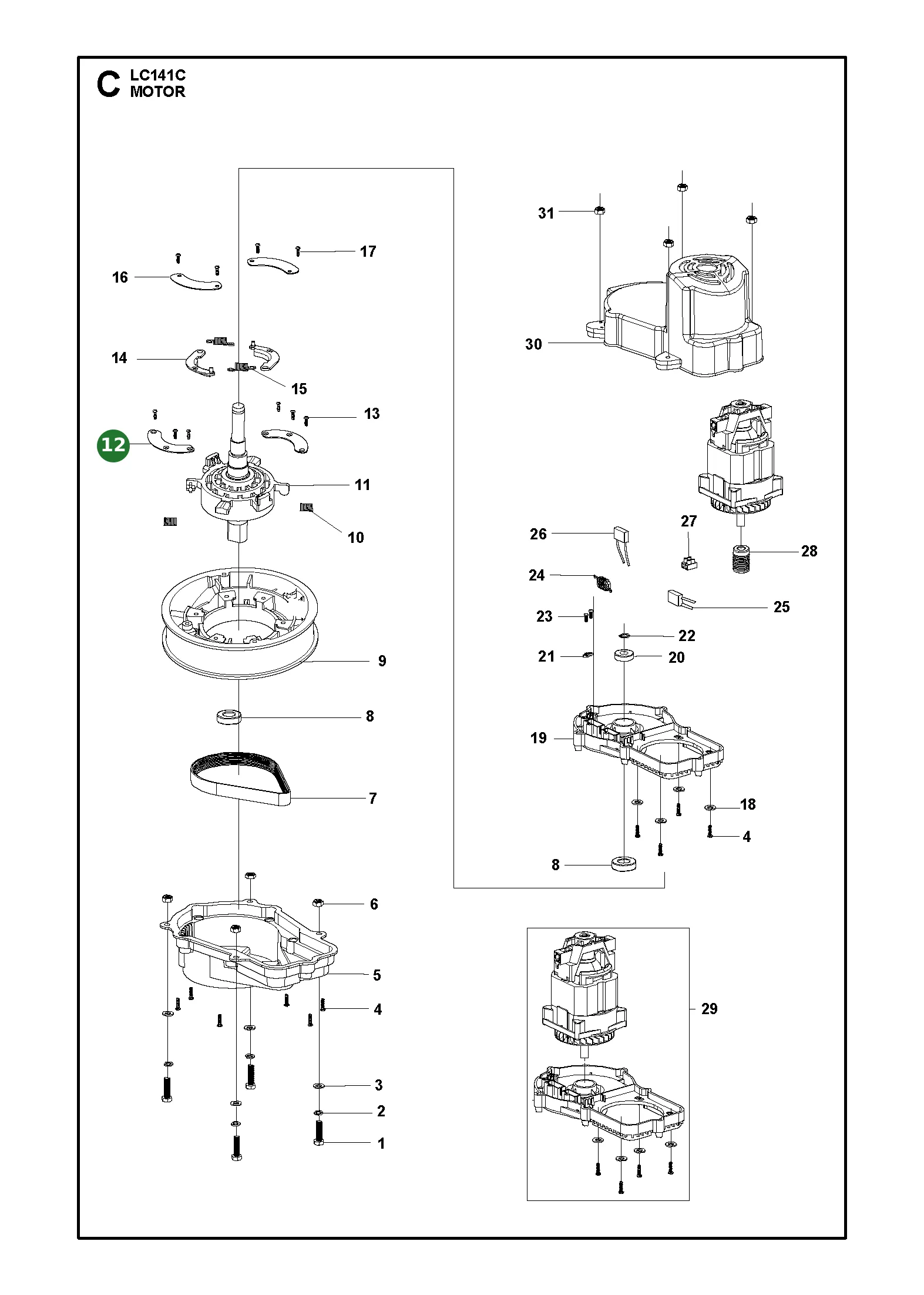Position im Ersatzteilkatalog