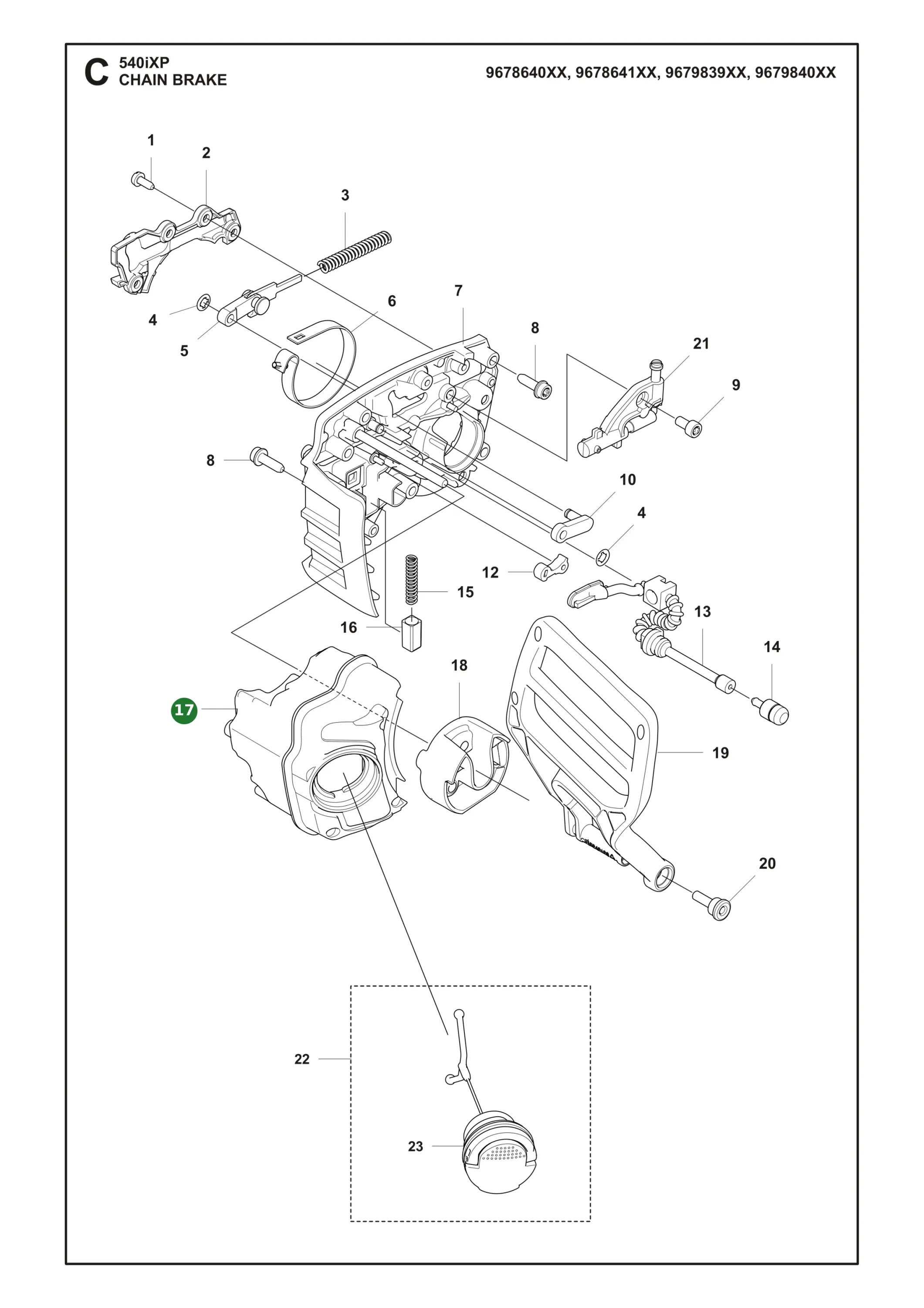 Position im Ersatzteilkatalog