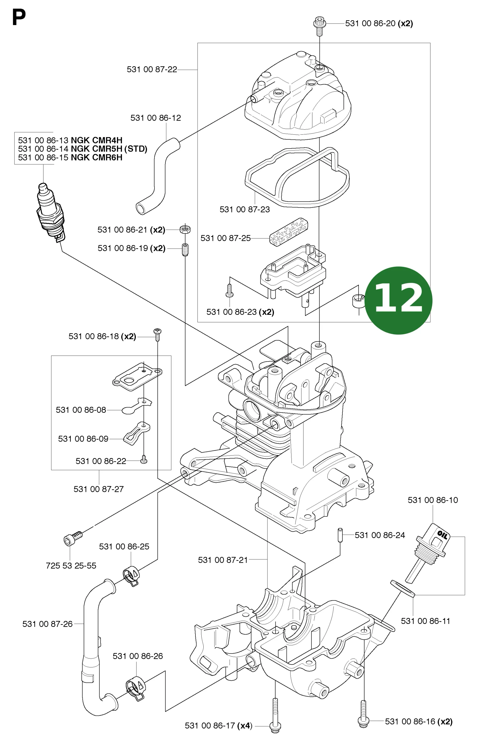 Position im Ersatzteilkatalog