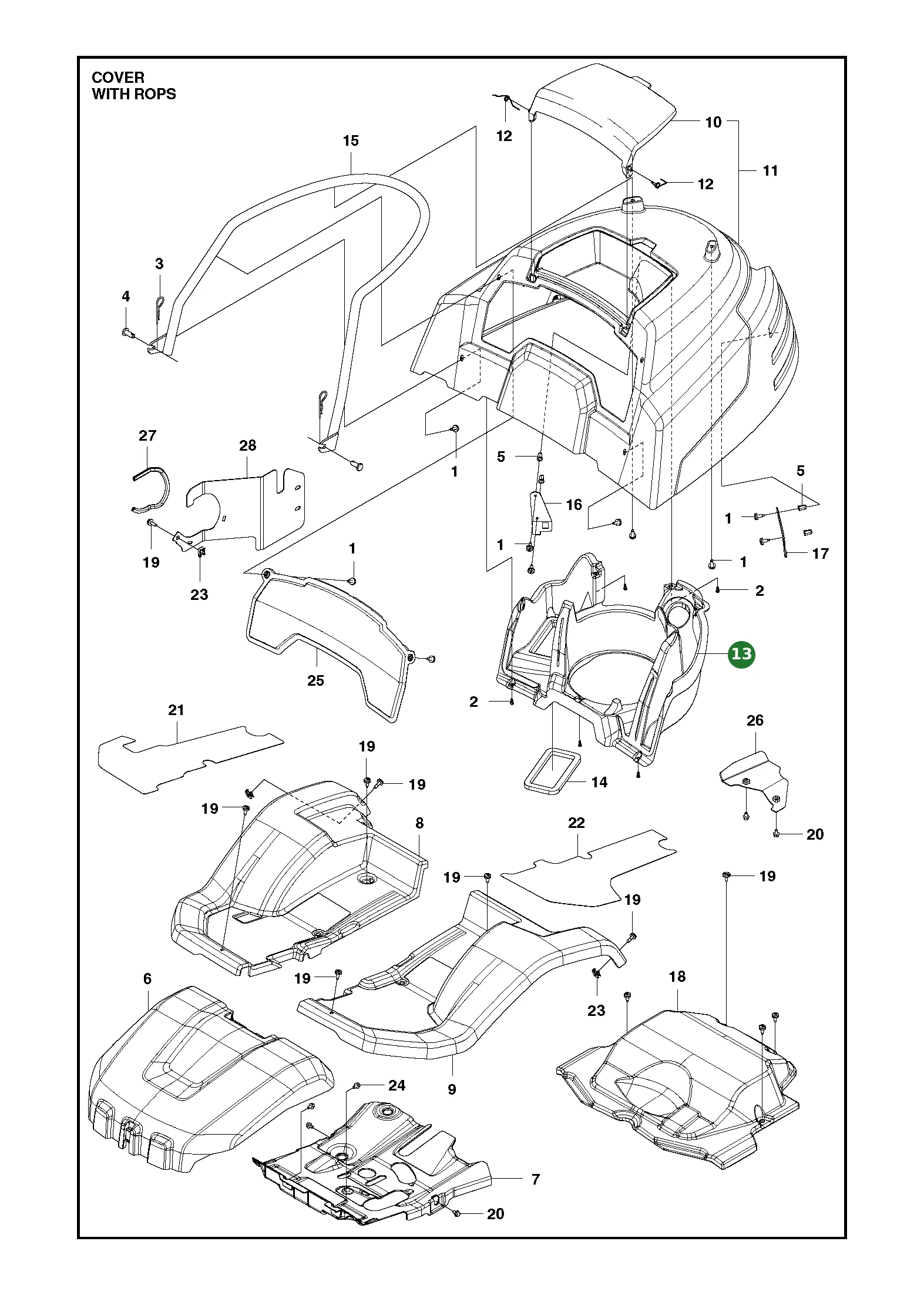 Position im Ersatzteilkatalog