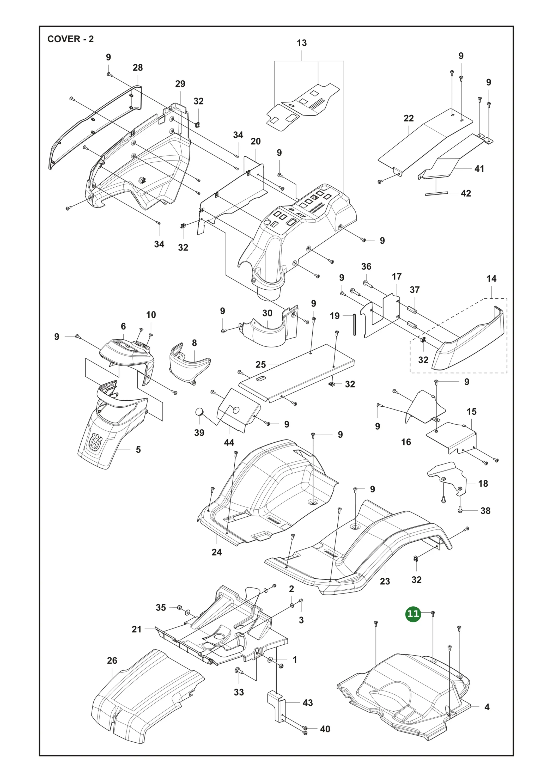 Position im Ersatzteilkatalog