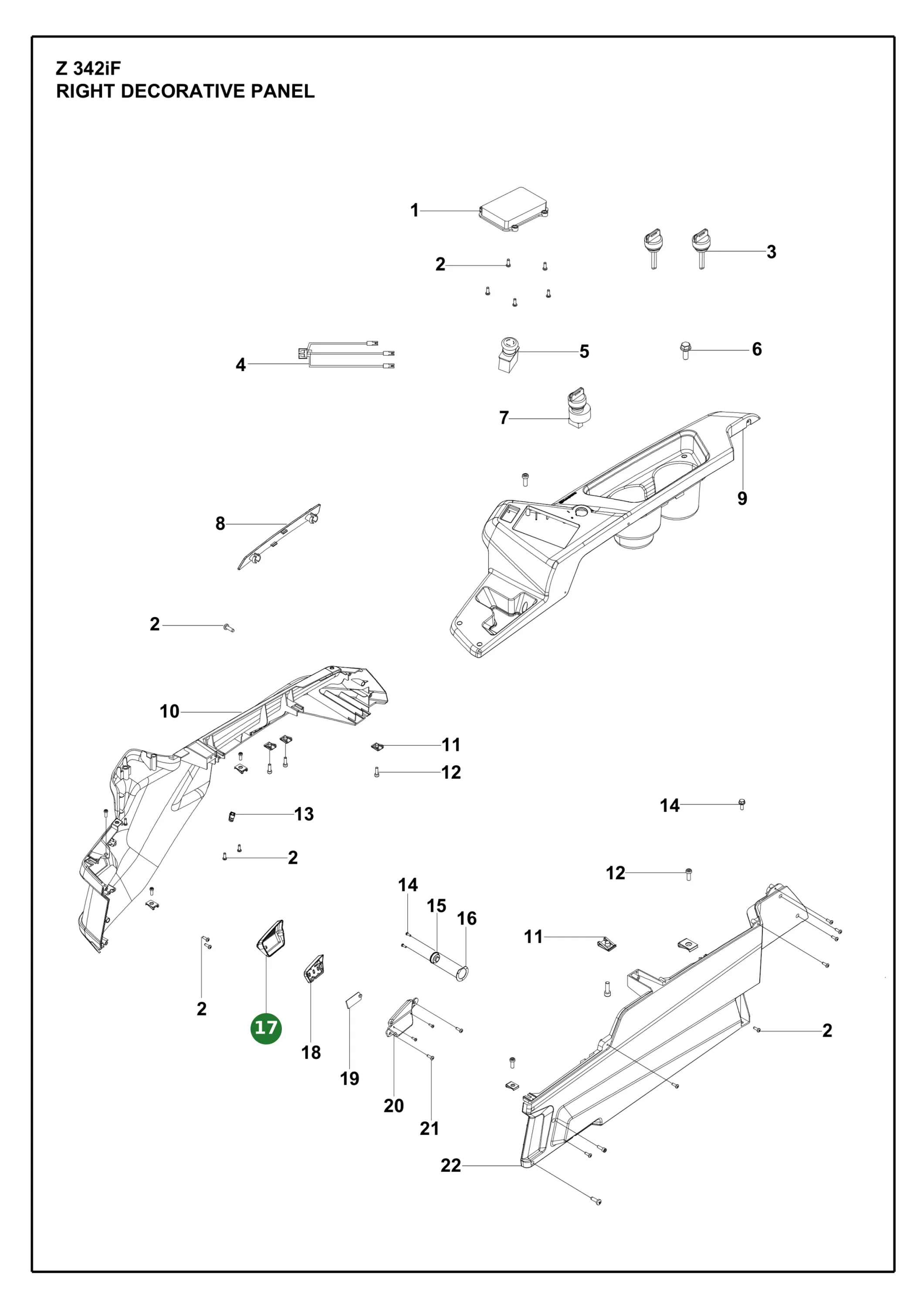 Position im Ersatzteilkatalog