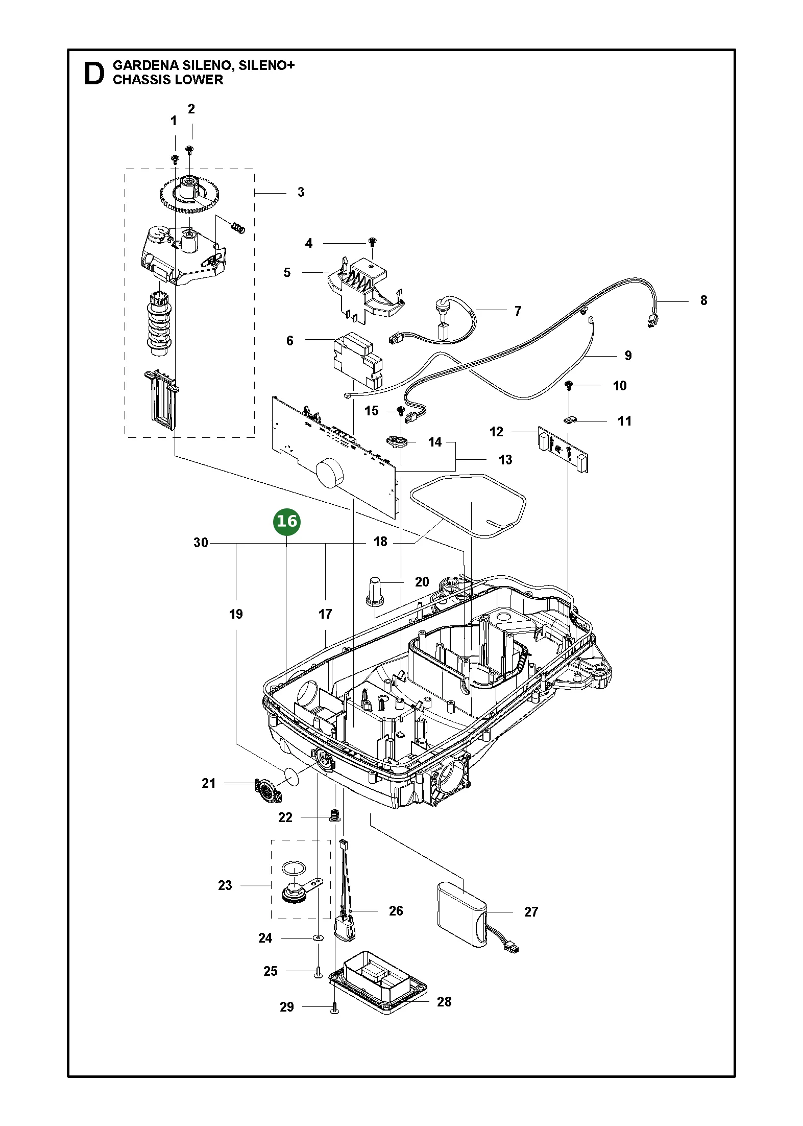 Position im Ersatzteilkatalog